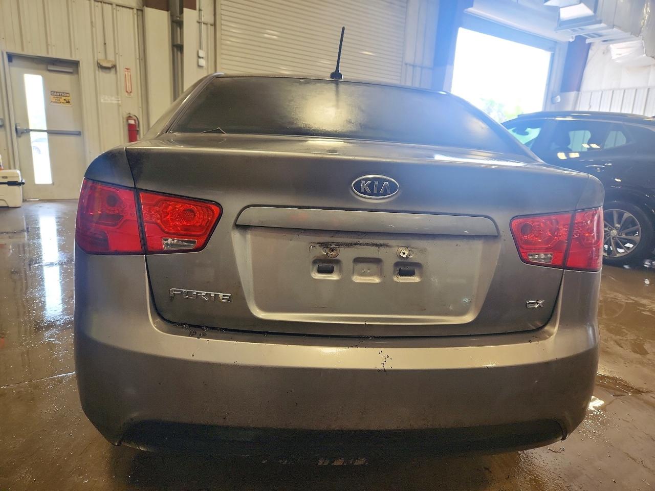2012 Kia Forte Ex Gray vin: KNAFU4A26C5592627
