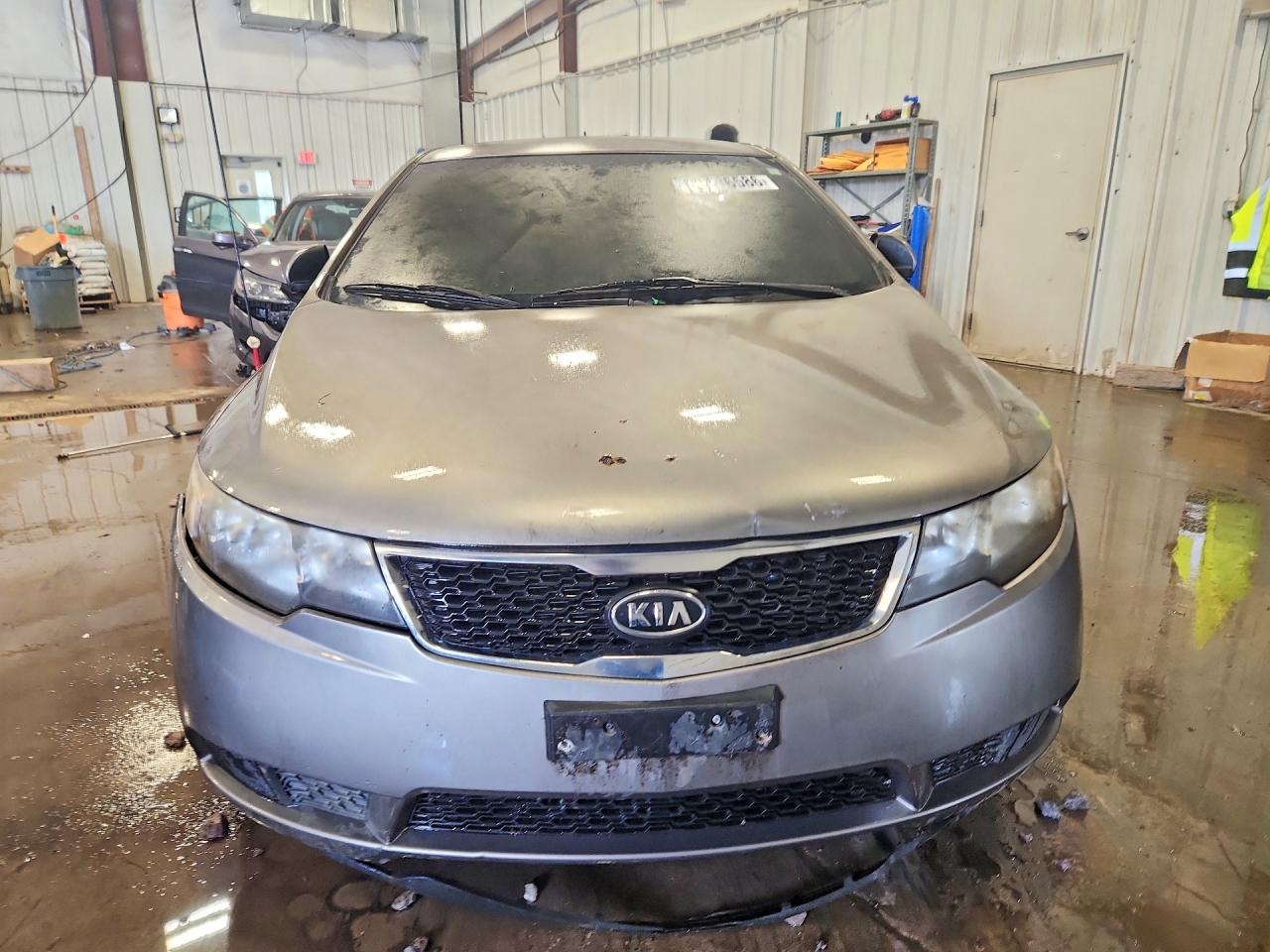 2012 Kia Forte Ex Gray vin: KNAFU4A26C5592627