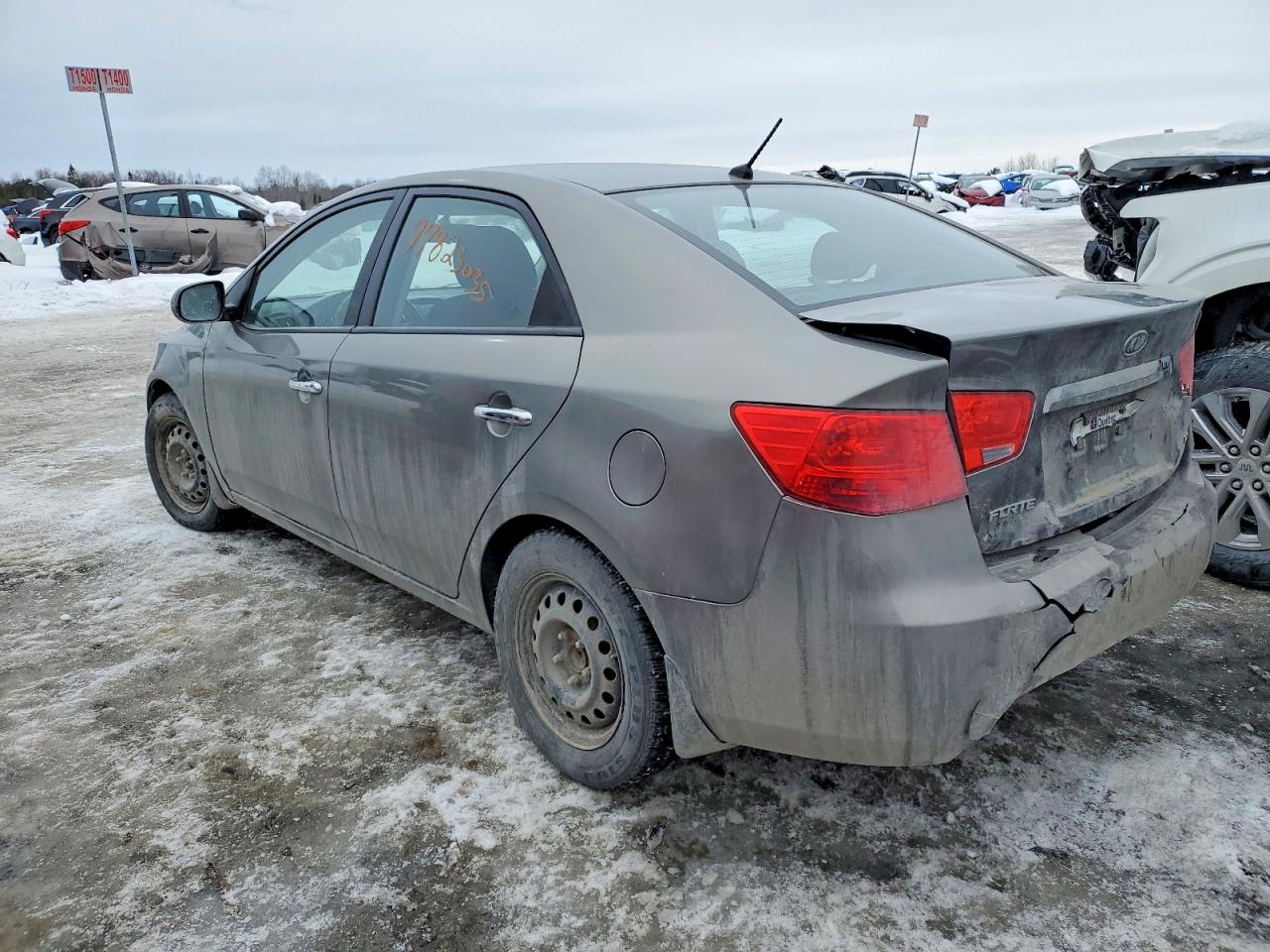 2012 Kia Forte Ex Gray vin: KNAFU4A26C5635931