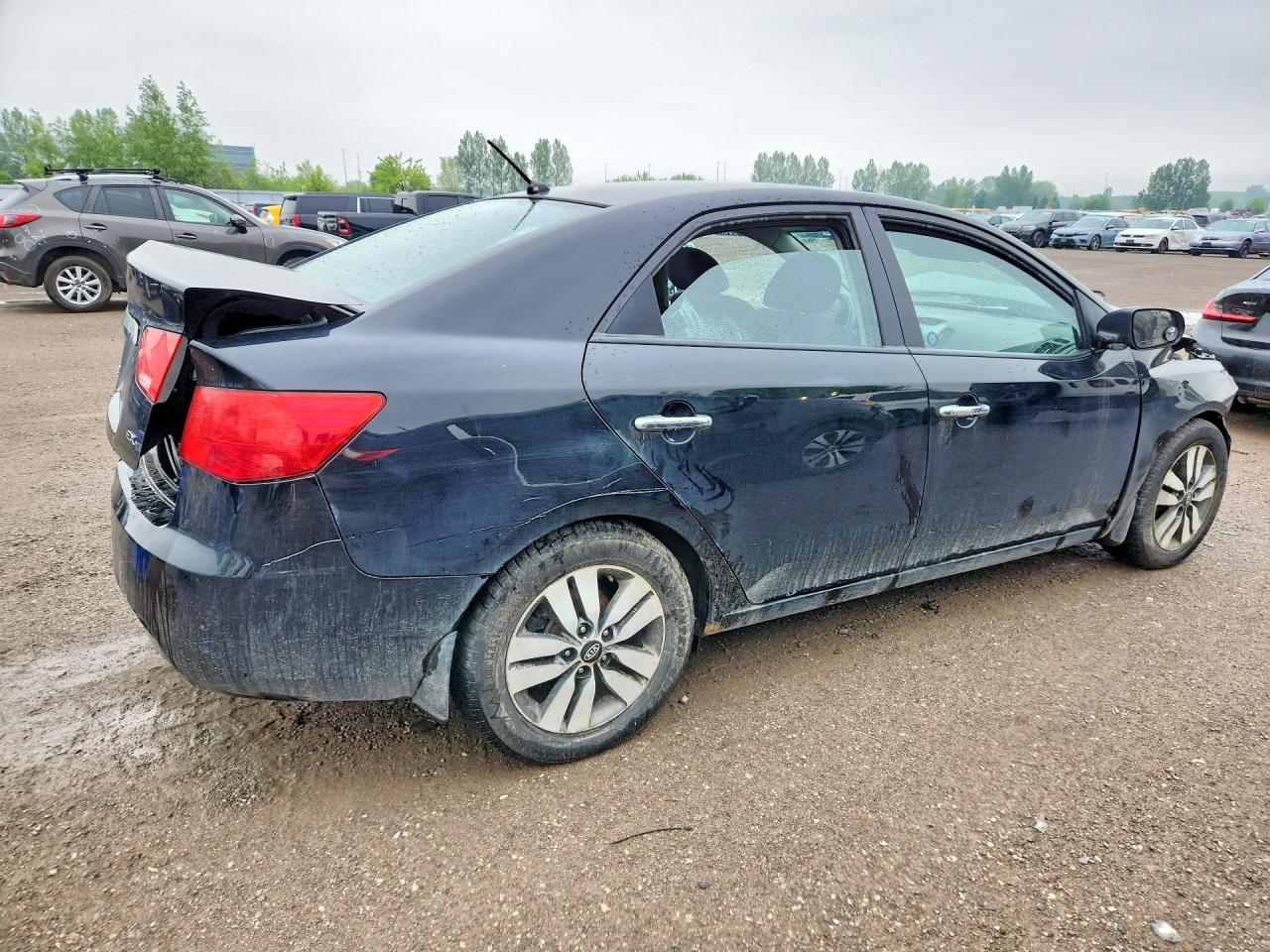2013 Kia Forte Ex Black vin: KNAFU4A26D5649751