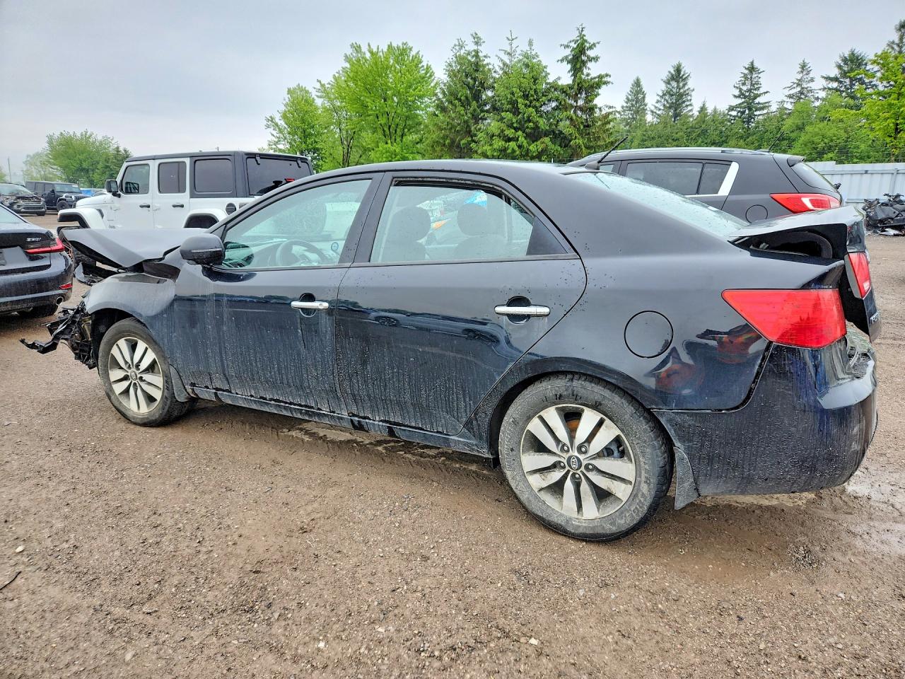 2013 Kia Forte Ex Black vin: KNAFU4A26D5649751