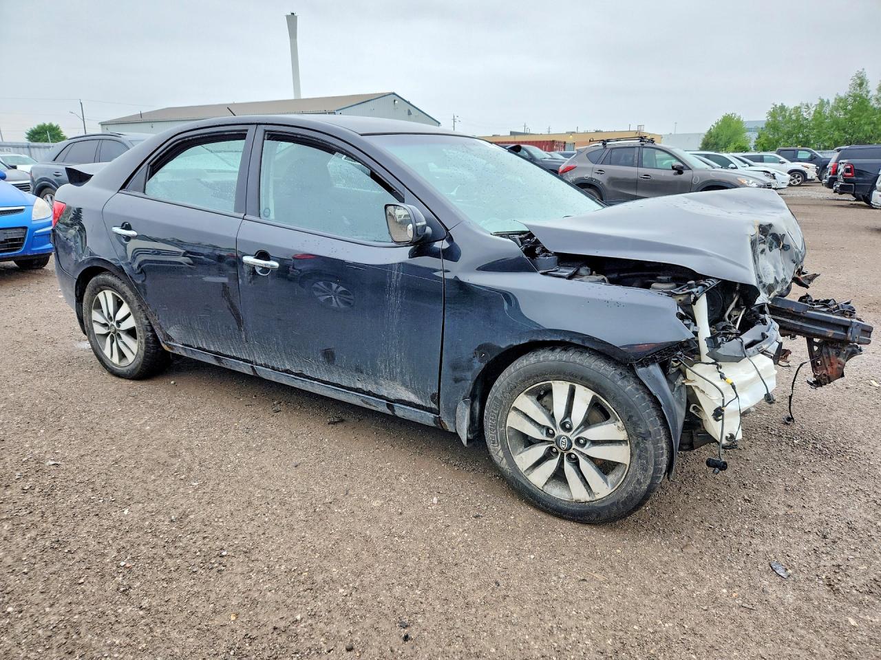 2013 Kia Forte Ex Black vin: KNAFU4A26D5649751