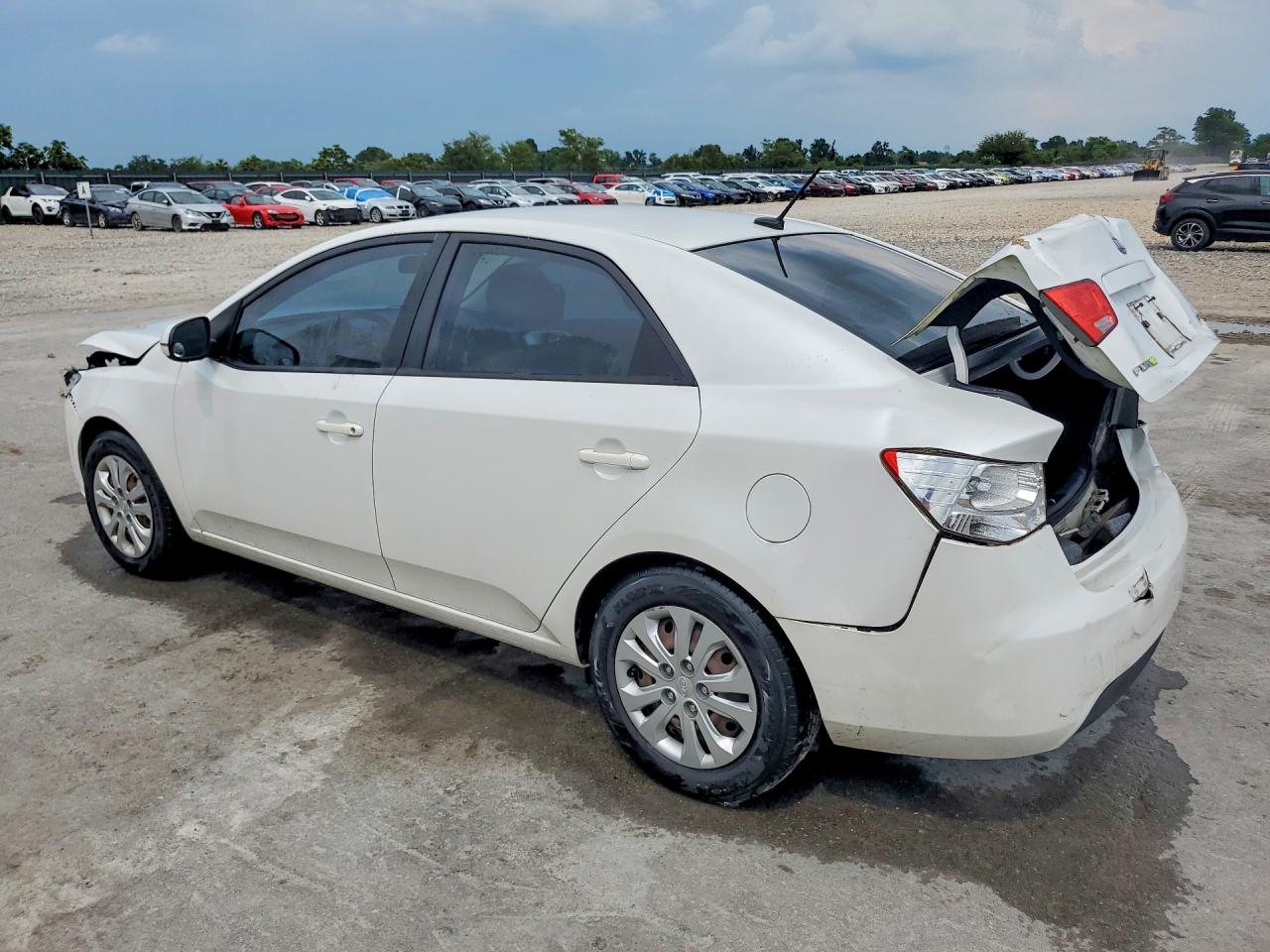 2013 Kia Forte Ex White vin: KNAFU4A26D5652312