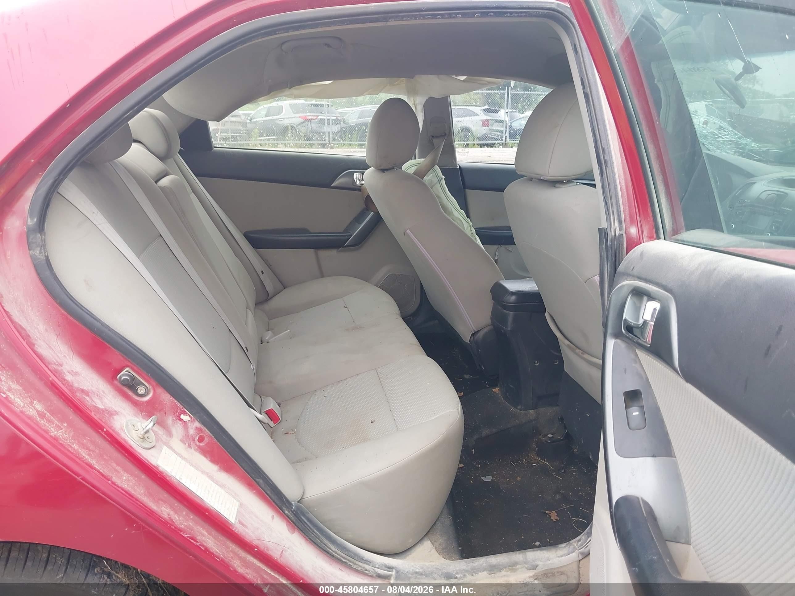 2013 Kia Forte Ex Red vin: KNAFU4A26D5696309