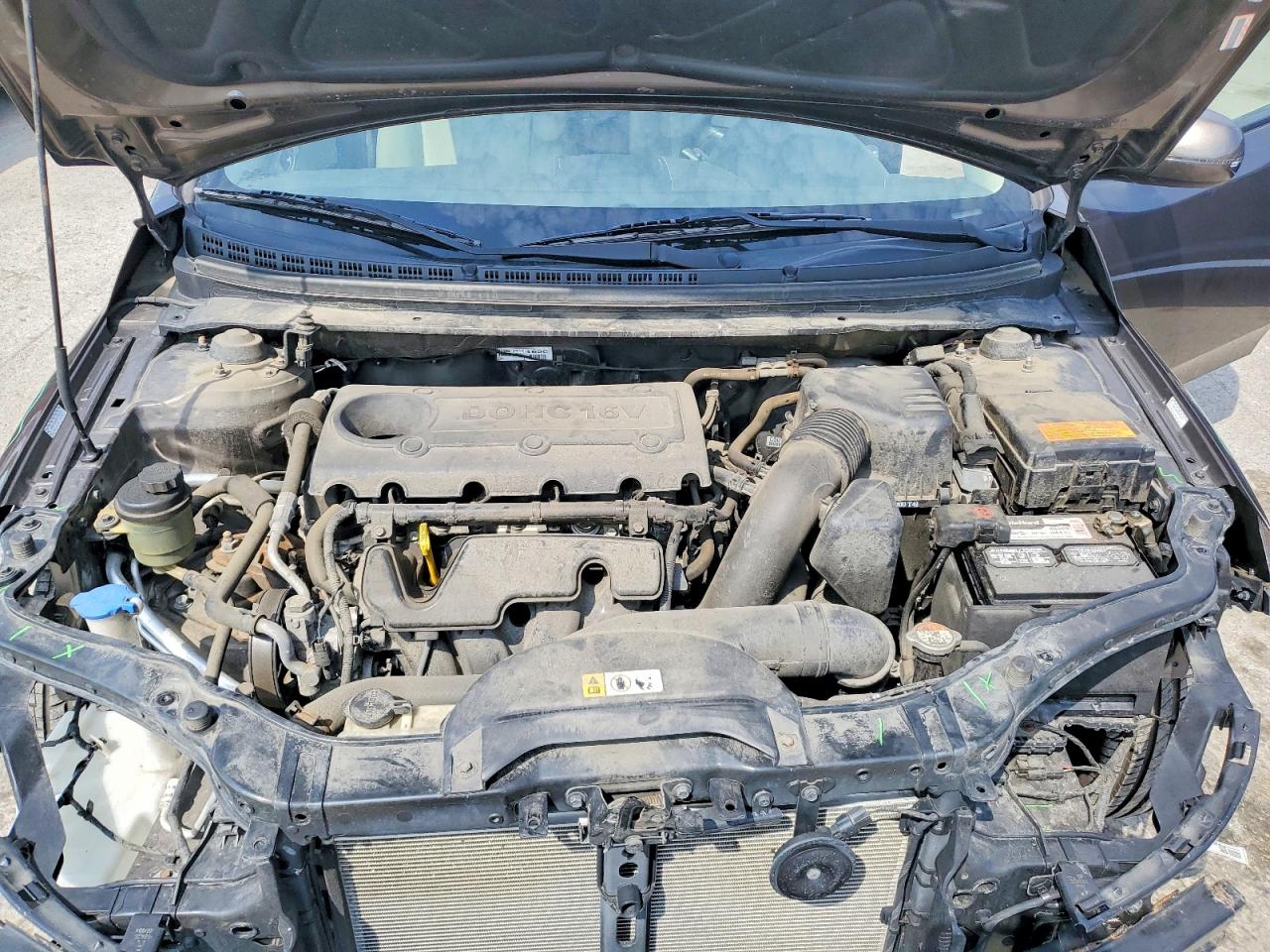 2013 Kia Forte Ex Brown vin: KNAFU4A26D5704117