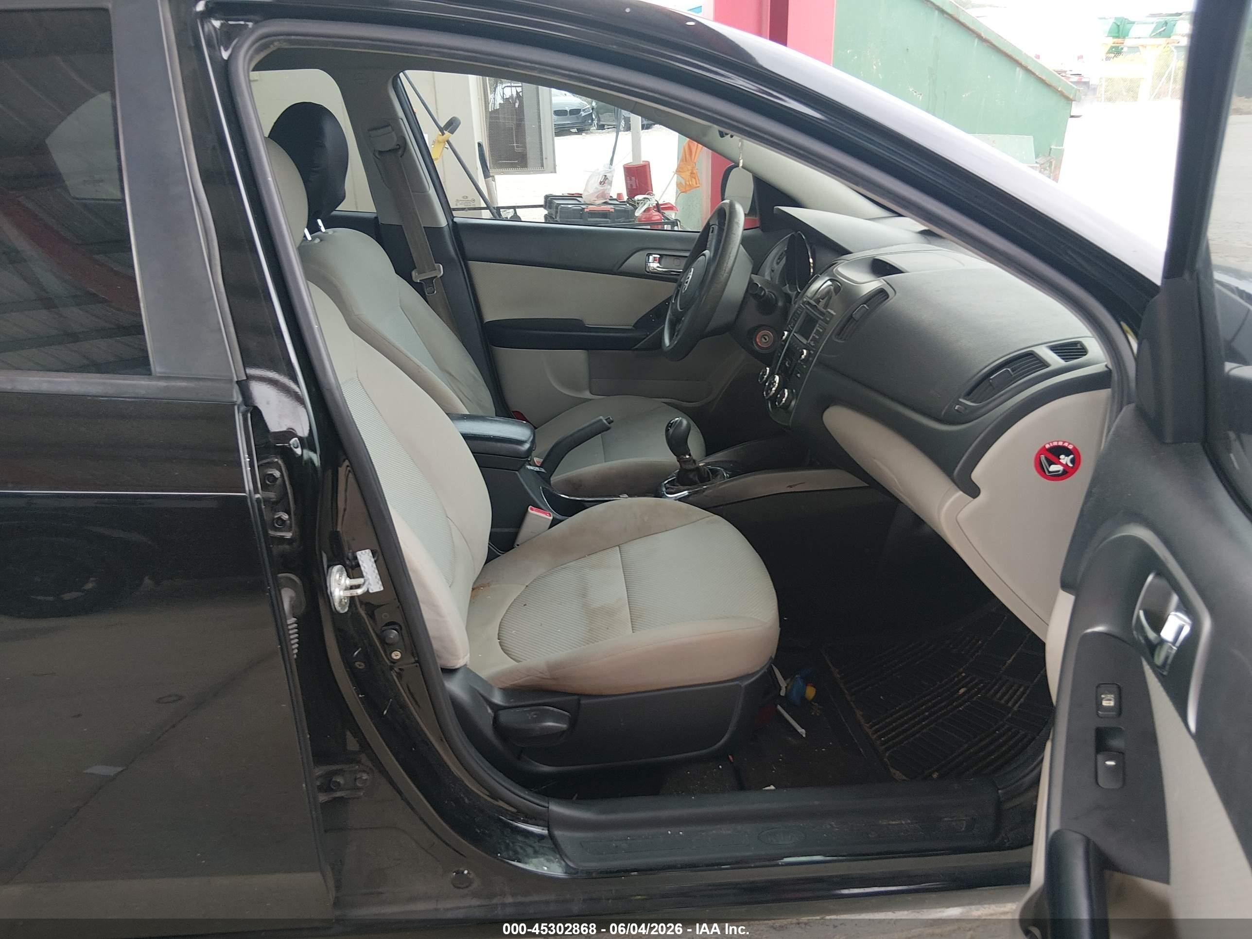 2013 Kia Forte Ex Black vin: KNAFU4A26D5712802