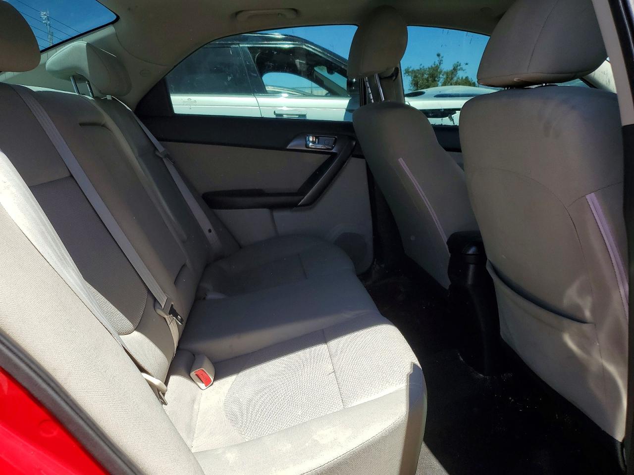 2013 Kia Forte Ex Red vin: KNAFU4A26D5728238