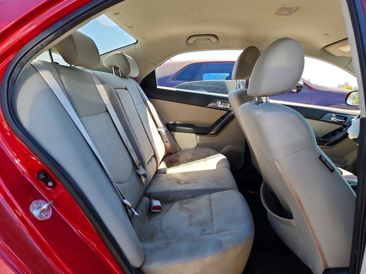 2013 Kia Forte Ex Red vin: KNAFU4A26D5740230