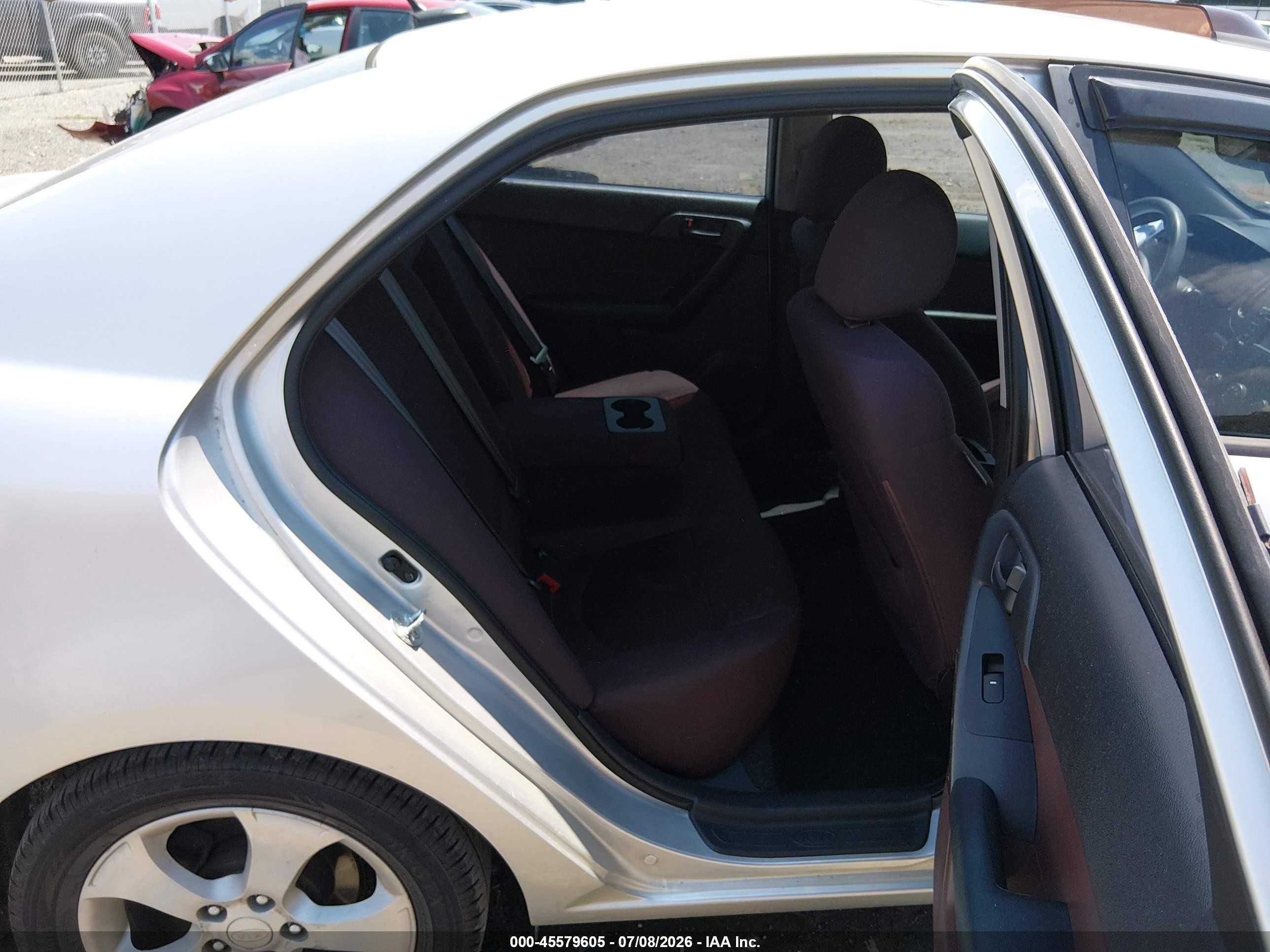 2010 Kia Forte Ex Silver vin: KNAFU4A27A5055164