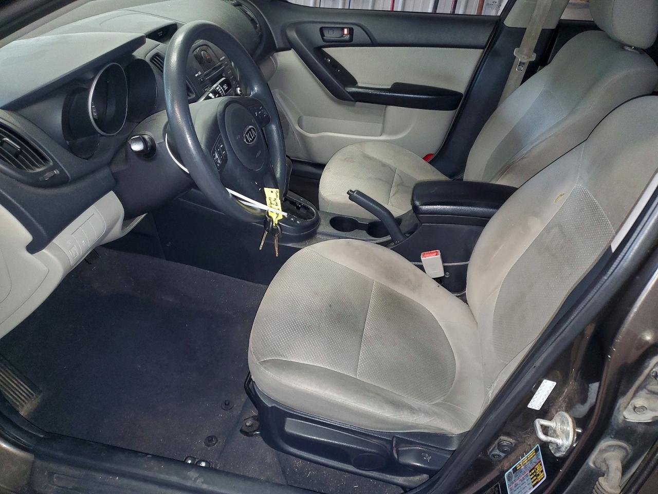 2010 Kia Forte Ex Brown vin: KNAFU4A27A5120711