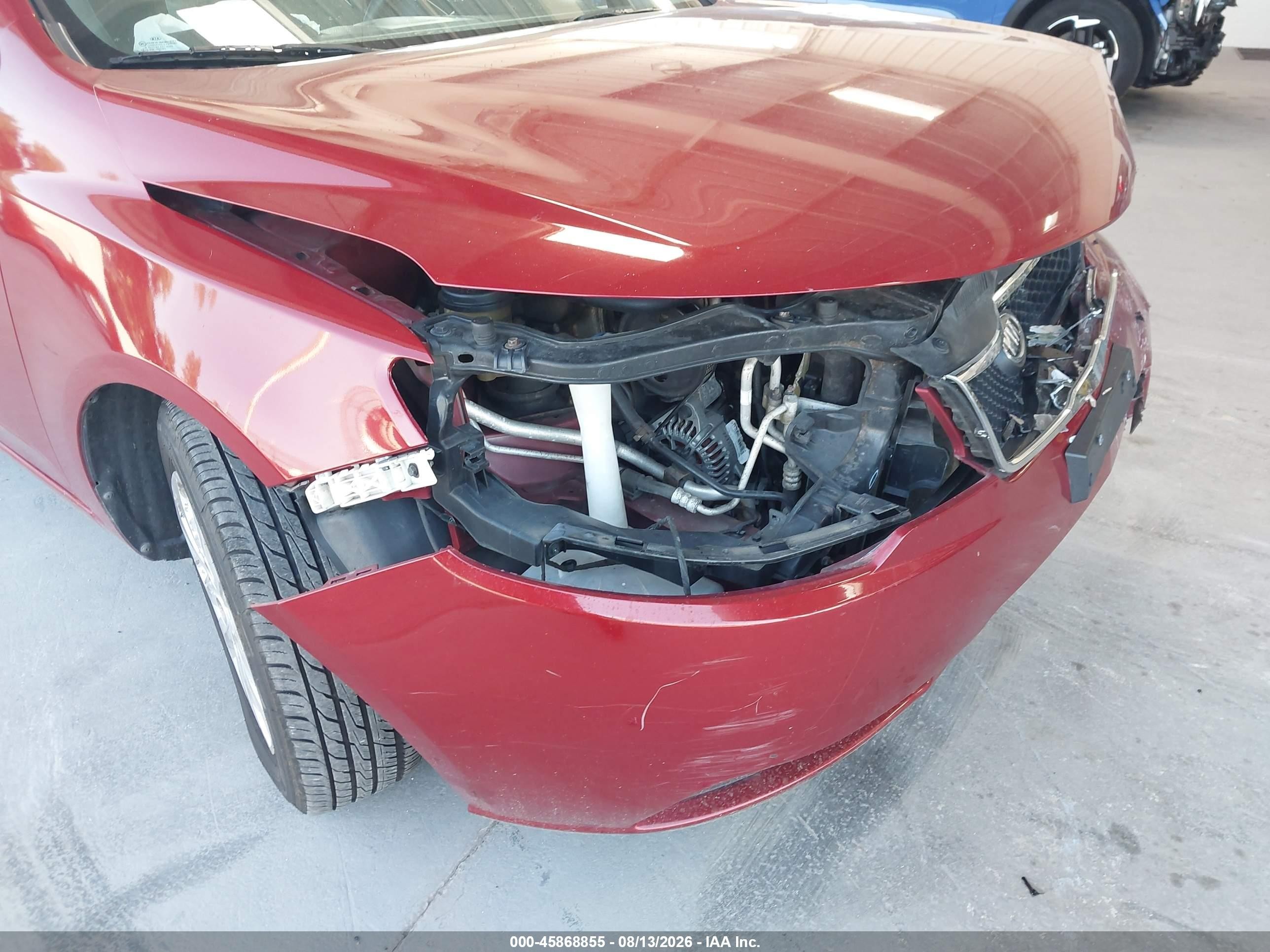 2010 Kia Forte Ex Красный vin: KNAFU4A27A5302036