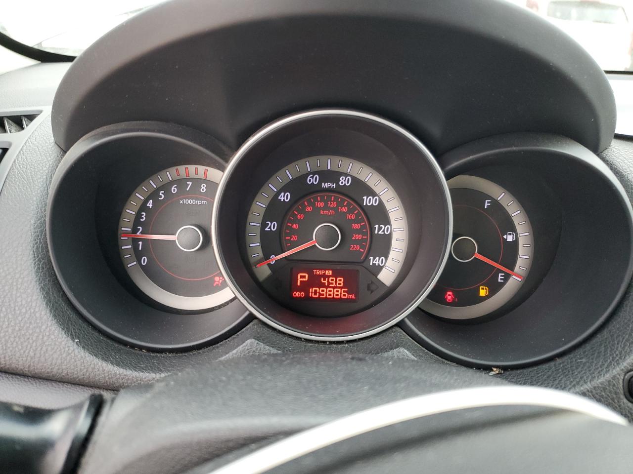 2010 Kia Forte Ex Серый vin: KNAFU4A27A5855303