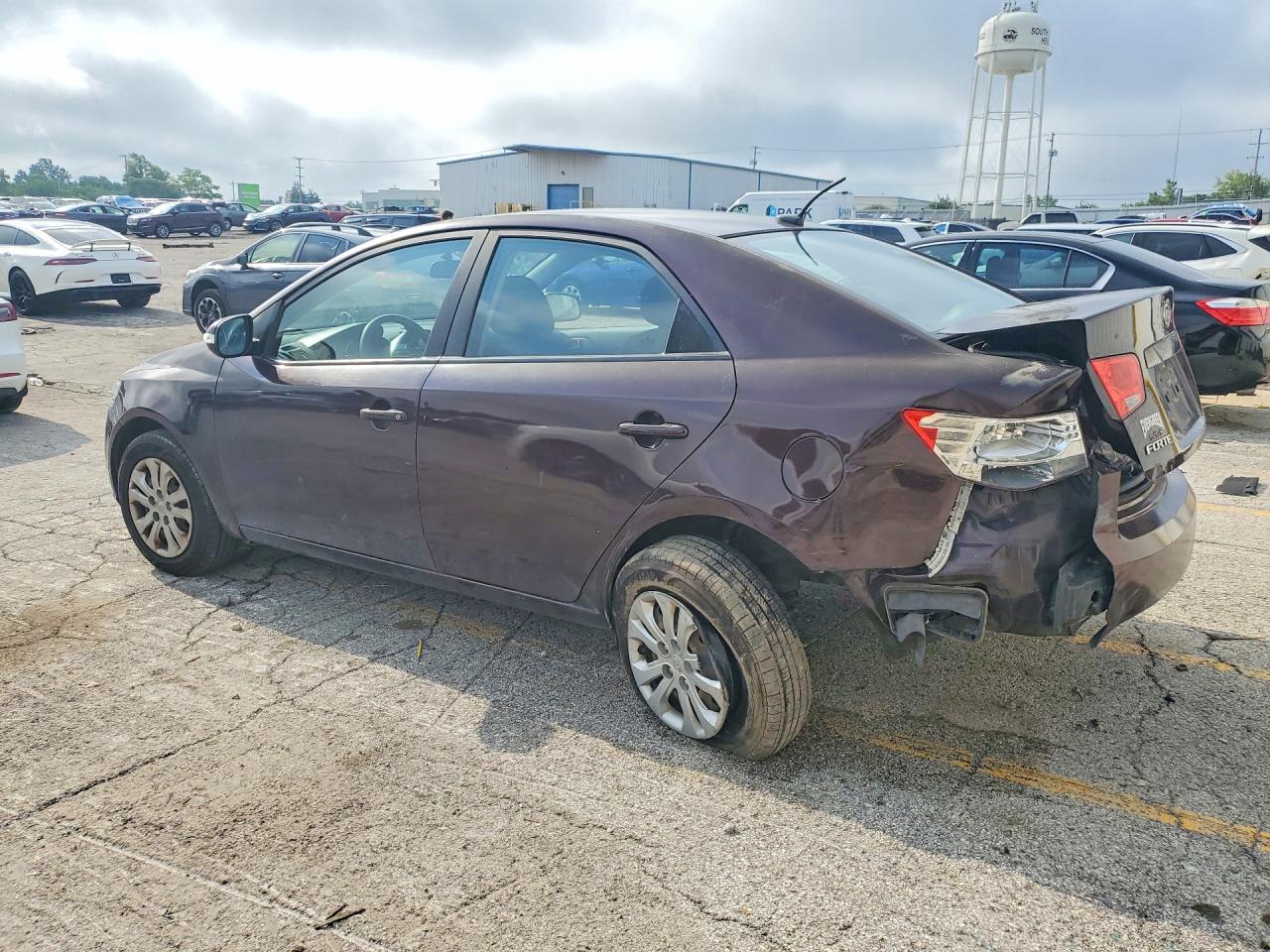 2010 Kia Forte Ex Фиолетовый vin: KNAFU4A27A5867581