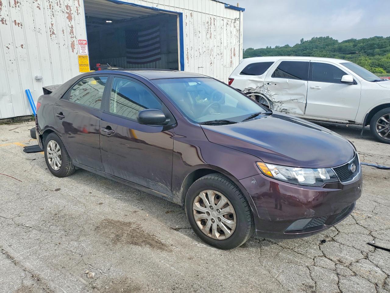 2010 Kia Forte Ex Фиолетовый vin: KNAFU4A27A5867581