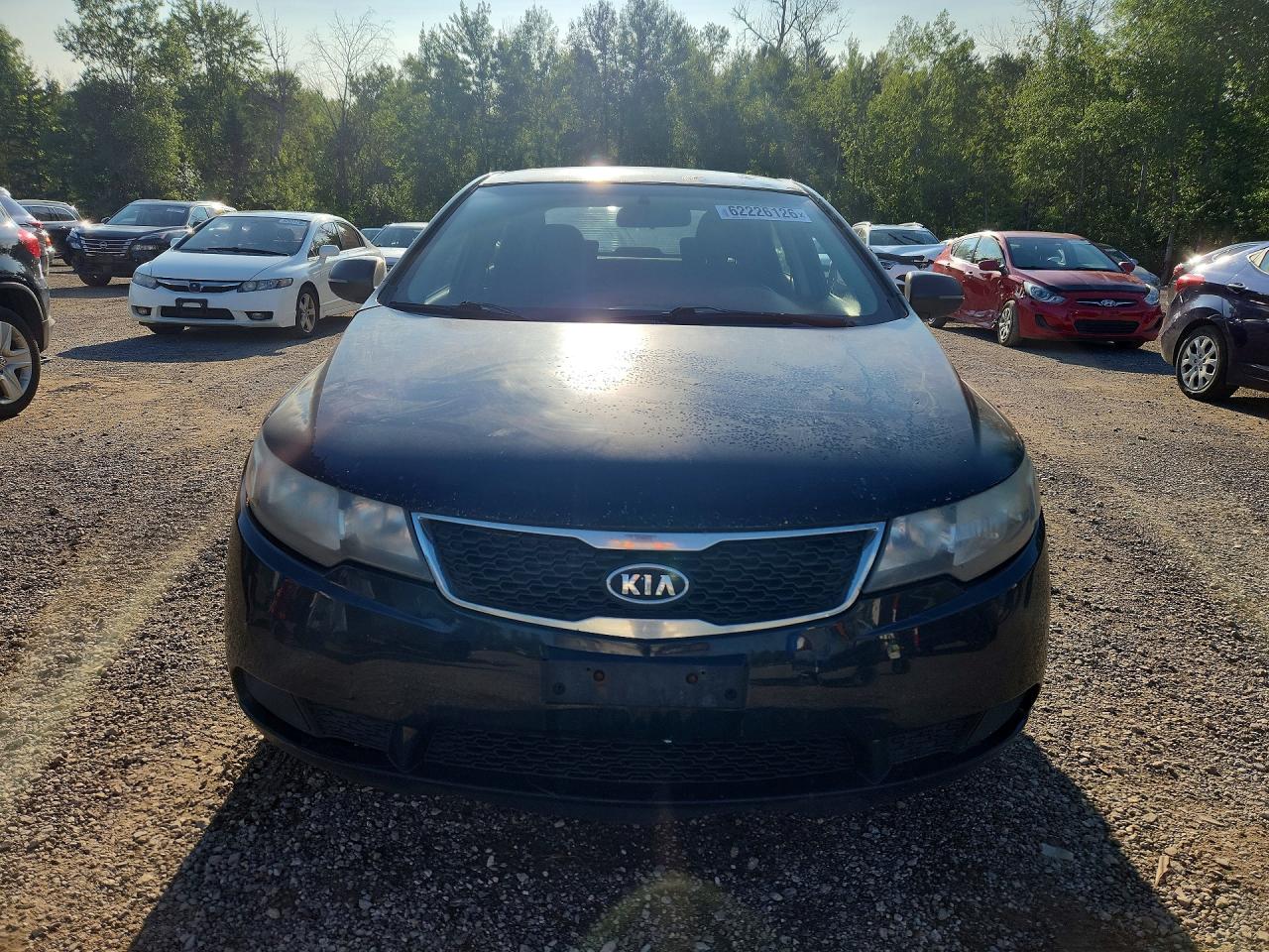 2011 Kia Forte Ex Черный vin: KNAFU4A27B5319551