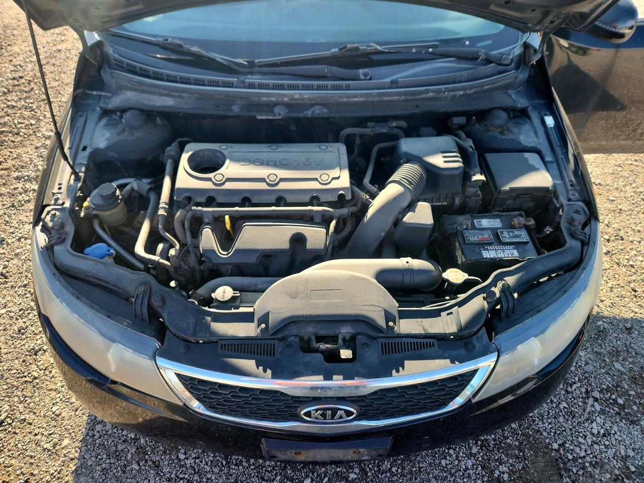 2011 Kia Forte Ex Черный vin: KNAFU4A27B5319551