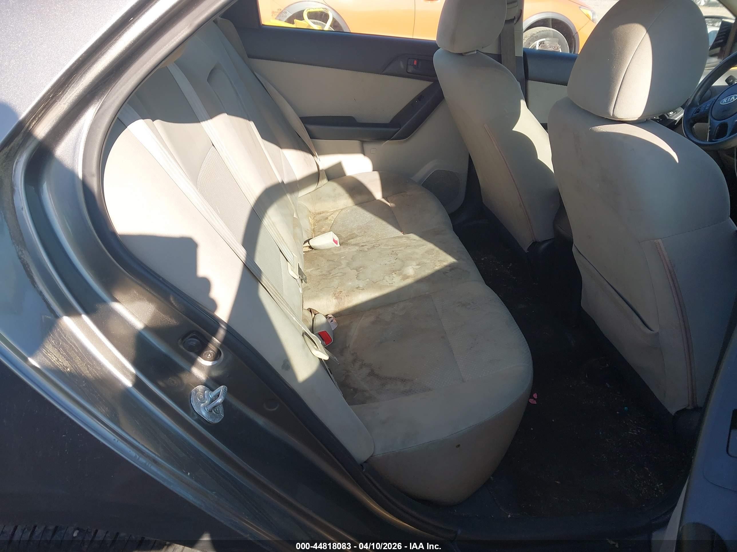 2011 Kia Forte Ex Brown vin: KNAFU4A27B5434005