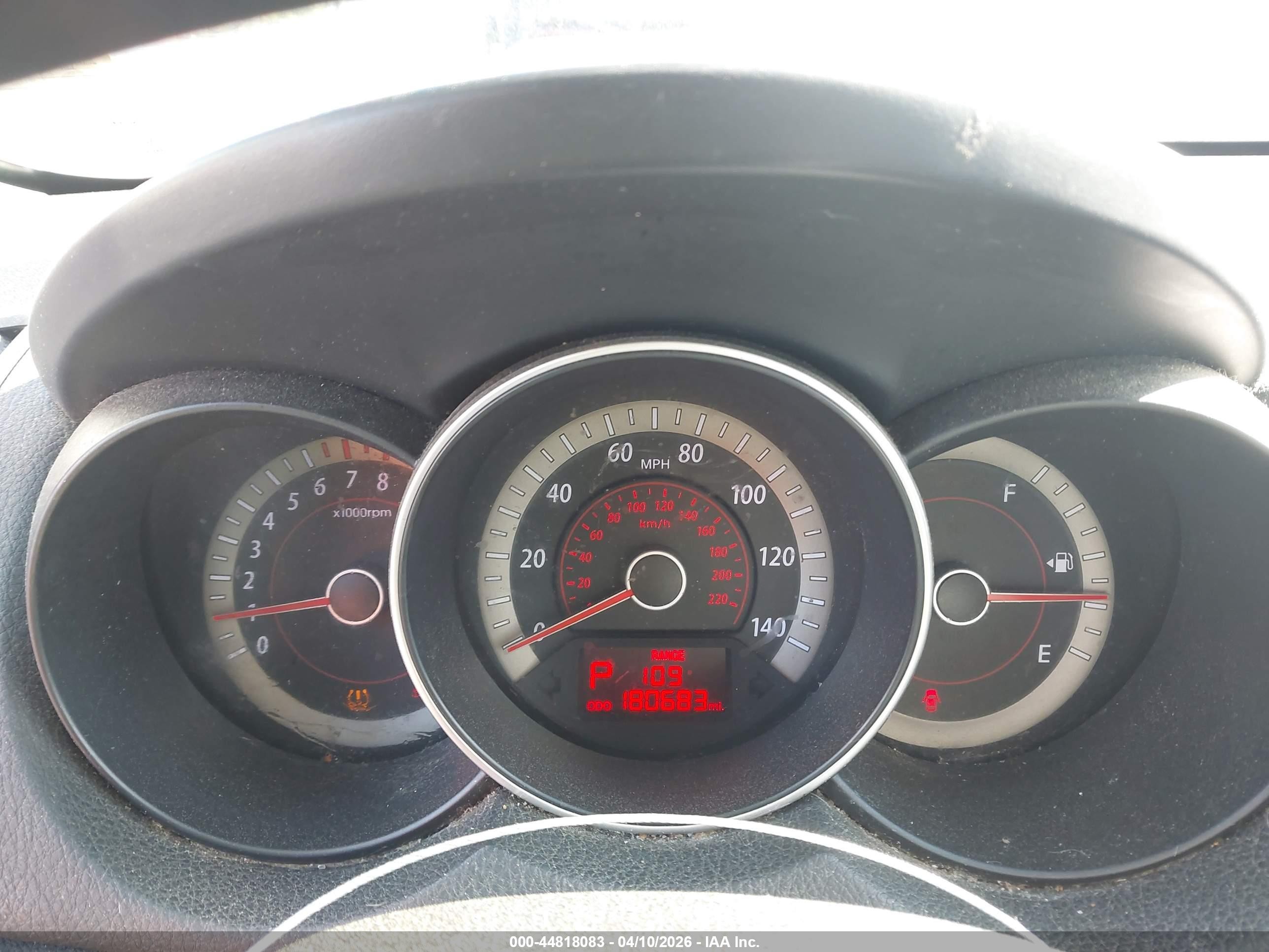 2011 Kia Forte Ex Brown vin: KNAFU4A27B5434005