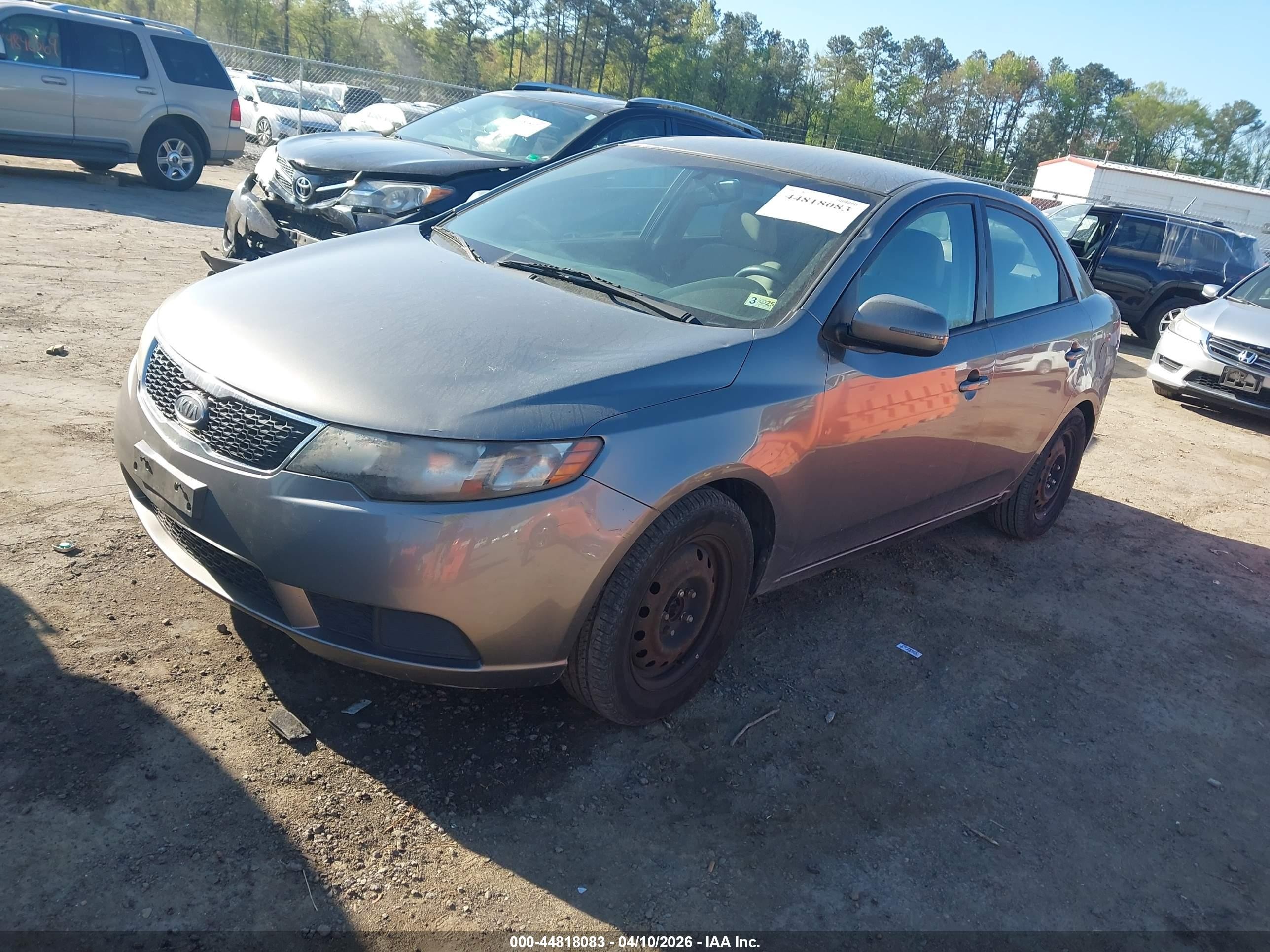 2011 Kia Forte Ex Brown vin: KNAFU4A27B5434005