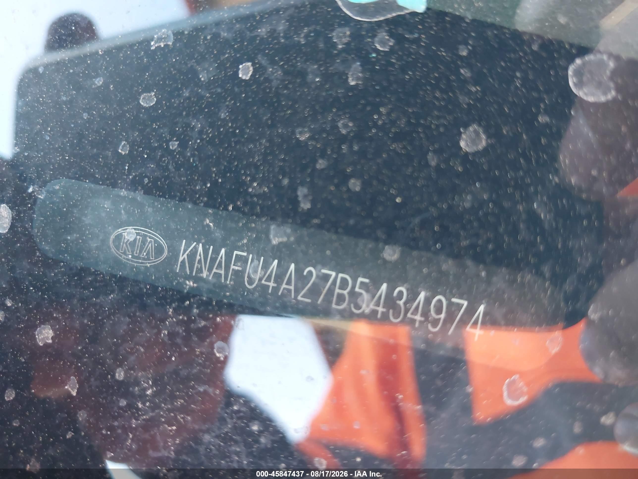 2011 Kia Forte Ex Black vin: KNAFU4A27B5434974