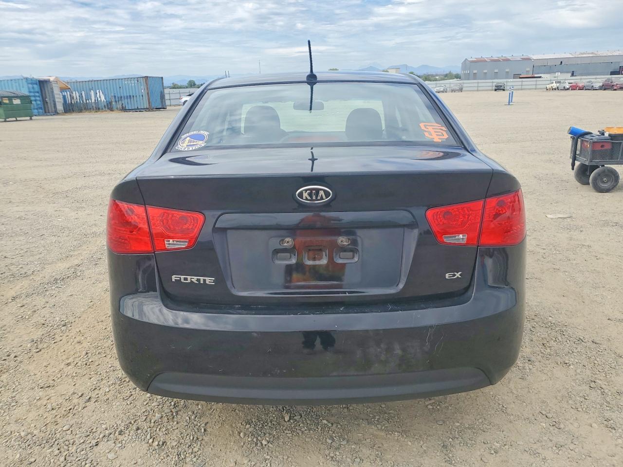 2011 Kia Forte Ex Black vin: KNAFU4A27B5459132