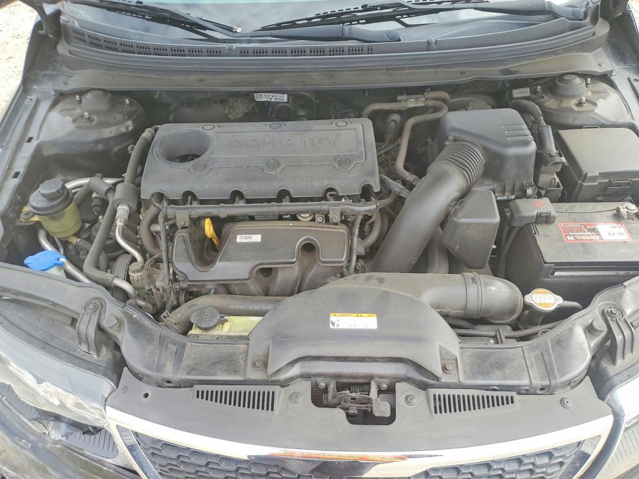 2011 Kia Forte Ex Black vin: KNAFU4A27B5459132