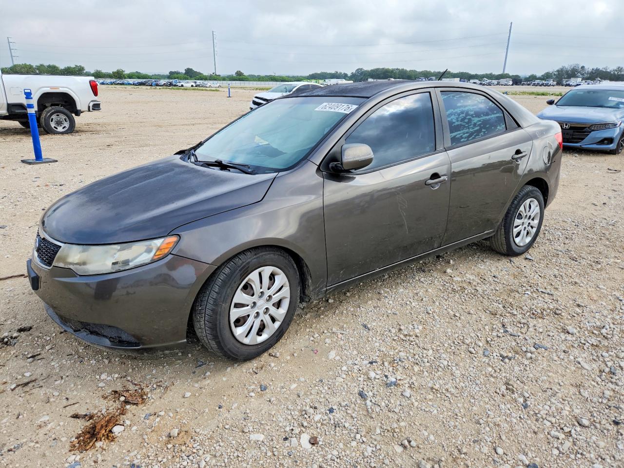 2011 Kia Forte Ex Серый vin: KNAFU4A27B5465903