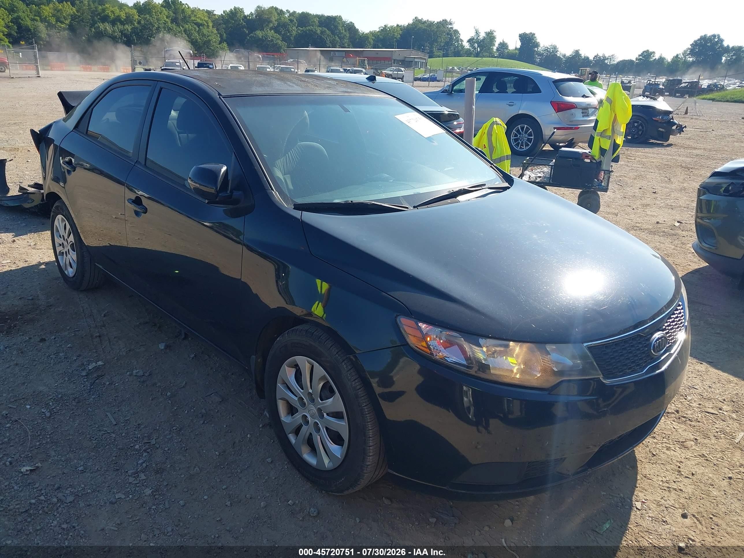 2011 Kia Forte Ex Black vin: KNAFU4A27B5466338