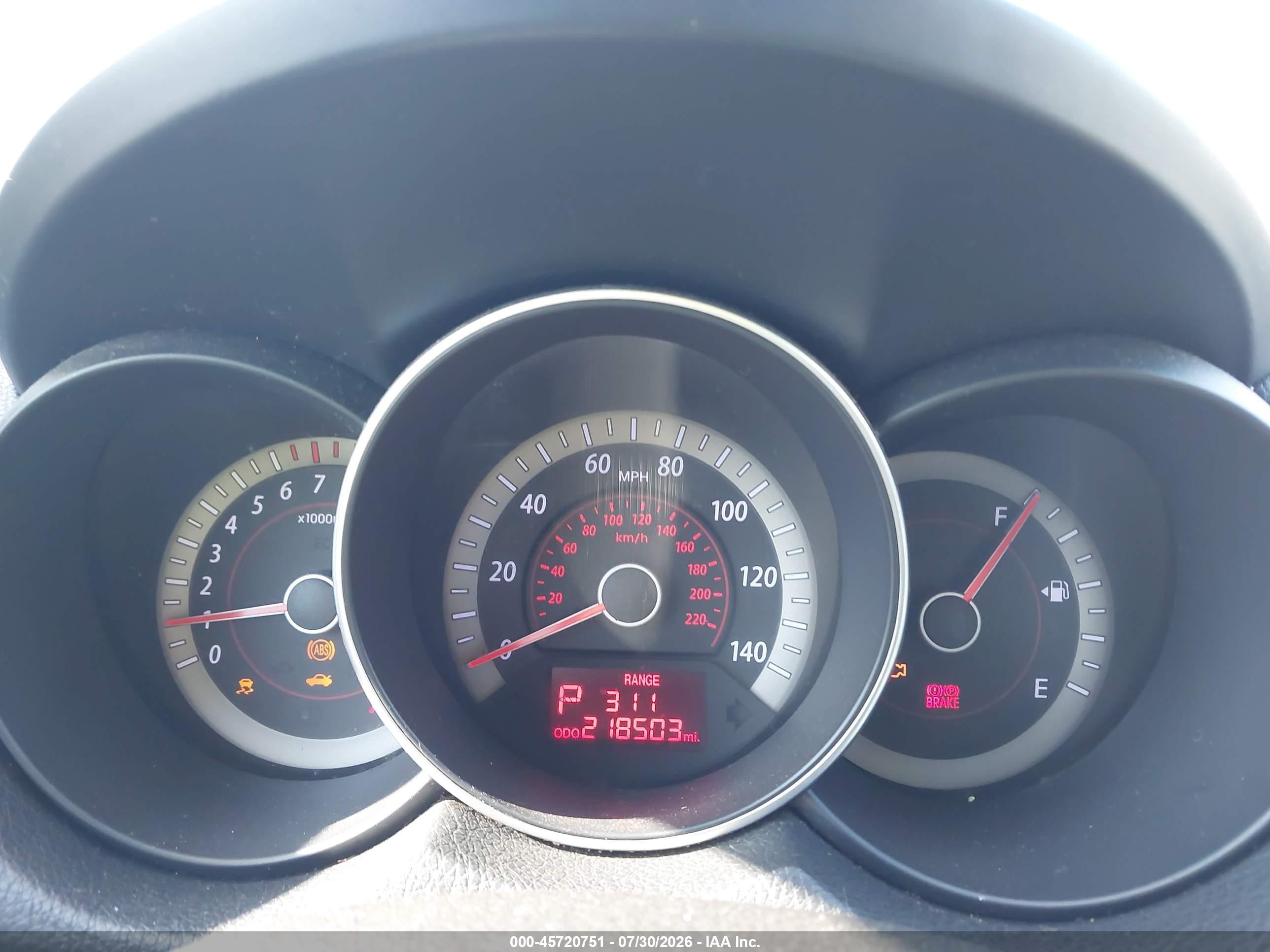 2011 Kia Forte Ex Черный vin: KNAFU4A27B5466338