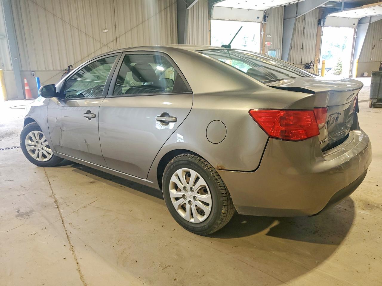 2012 Kia Forte Ex Gray vin: KNAFU4A27C5554193