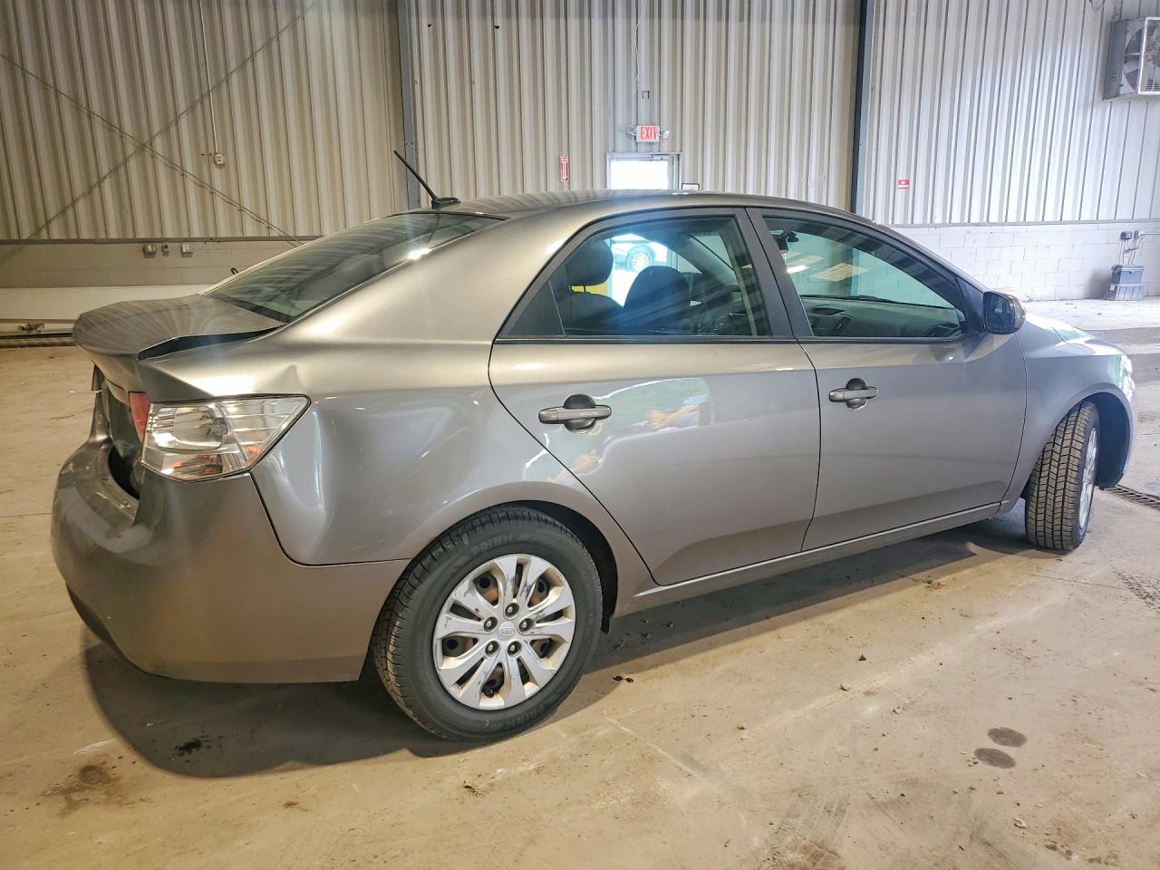 2012 Kia Forte Ex Gray vin: KNAFU4A27C5554193