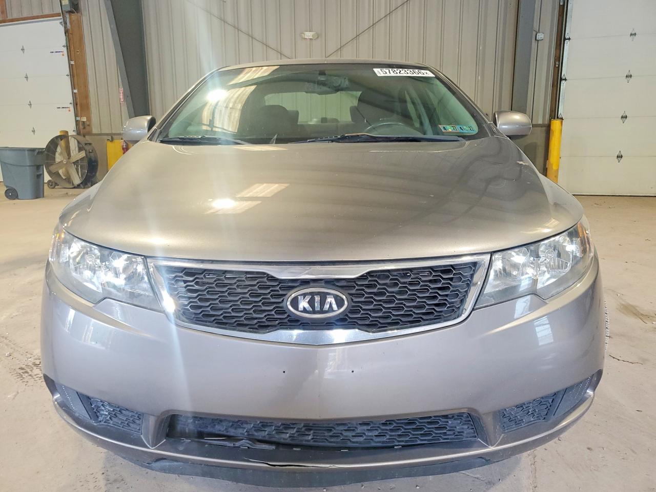 2012 Kia Forte Ex Gray vin: KNAFU4A27C5554193