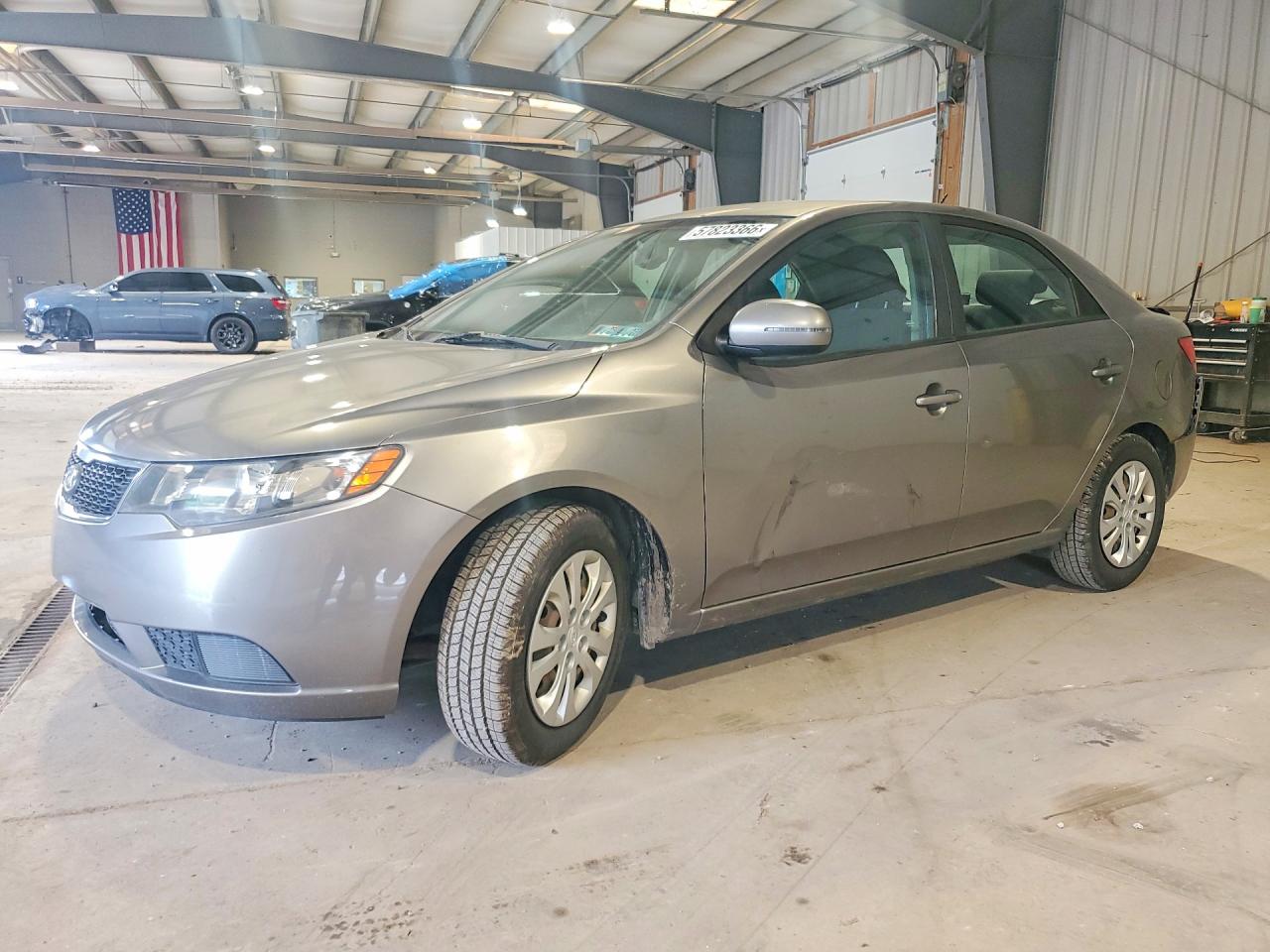 2012 Kia Forte Ex Gray vin: KNAFU4A27C5554193