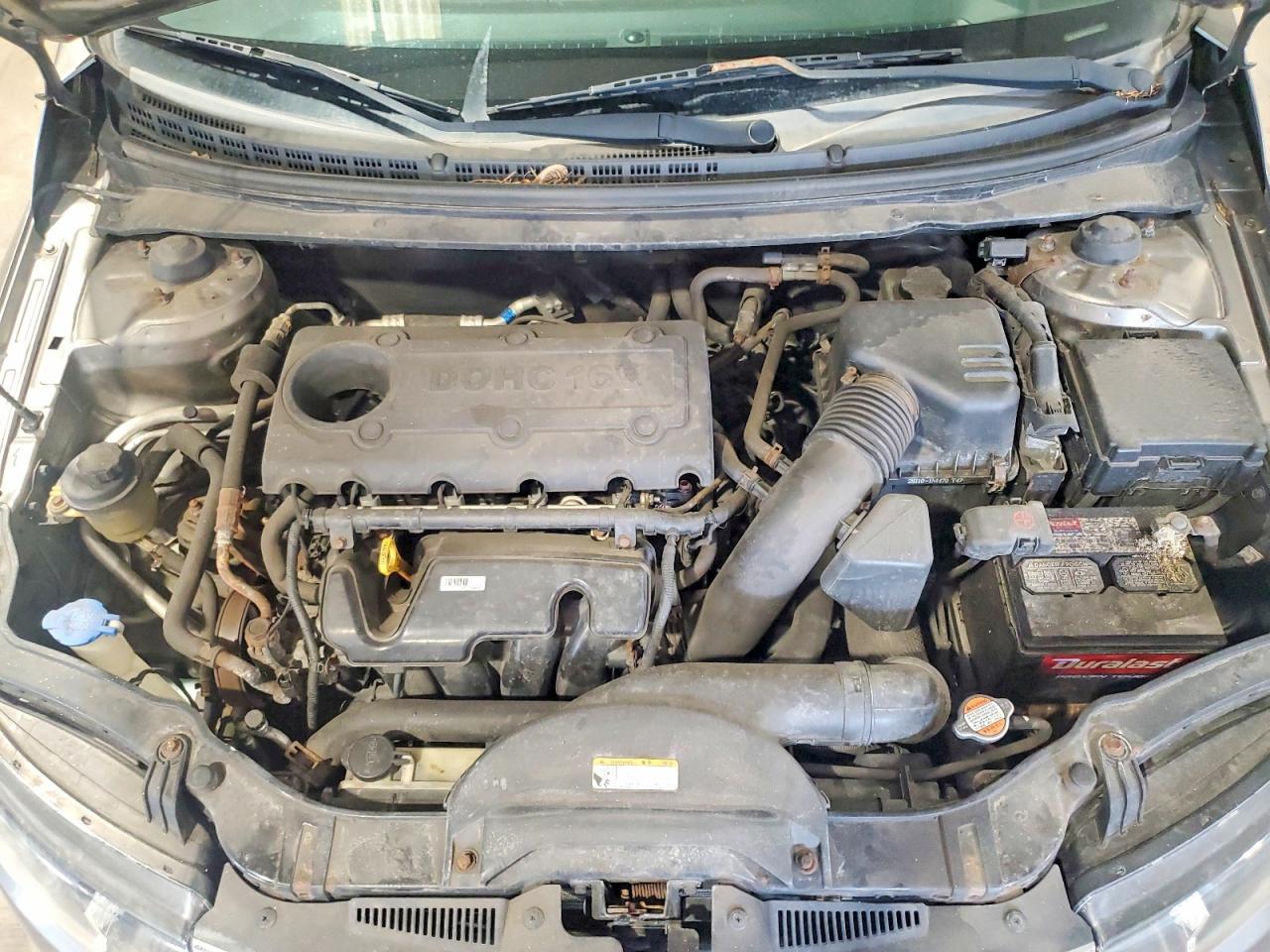 2012 Kia Forte Ex Gray vin: KNAFU4A27C5554193