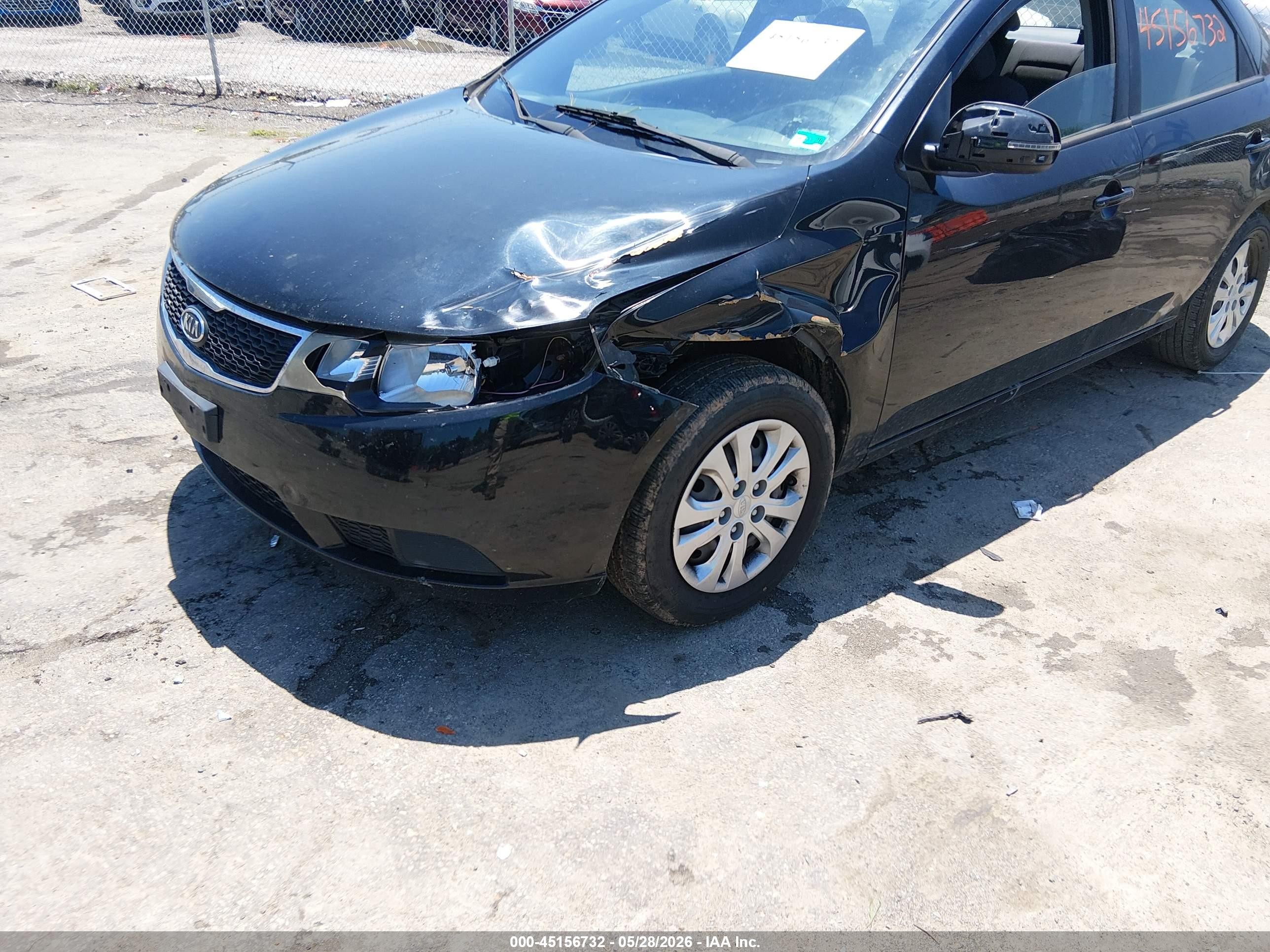2012 Kia Forte Ex Black vin: KNAFU4A27C5578915