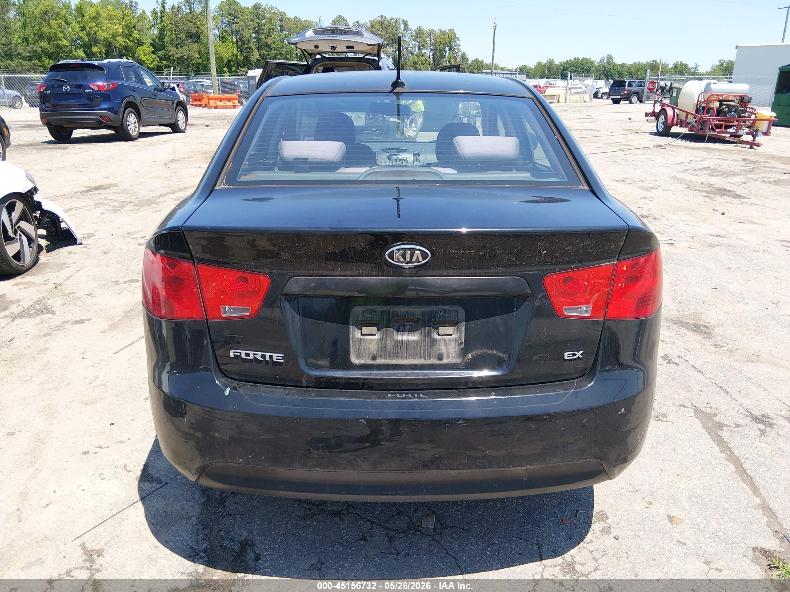2012 Kia Forte Ex Black vin: KNAFU4A27C5578915