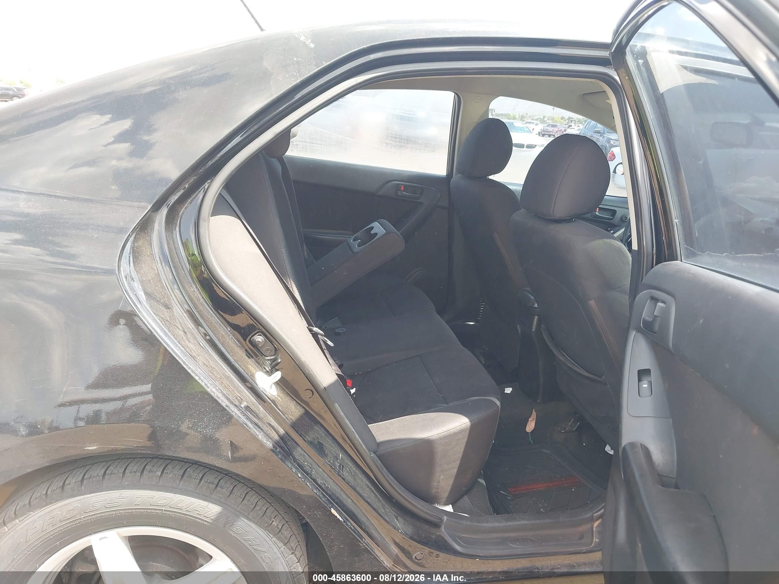 2012 Kia Forte Ex Черный vin: KNAFU4A27C5590854