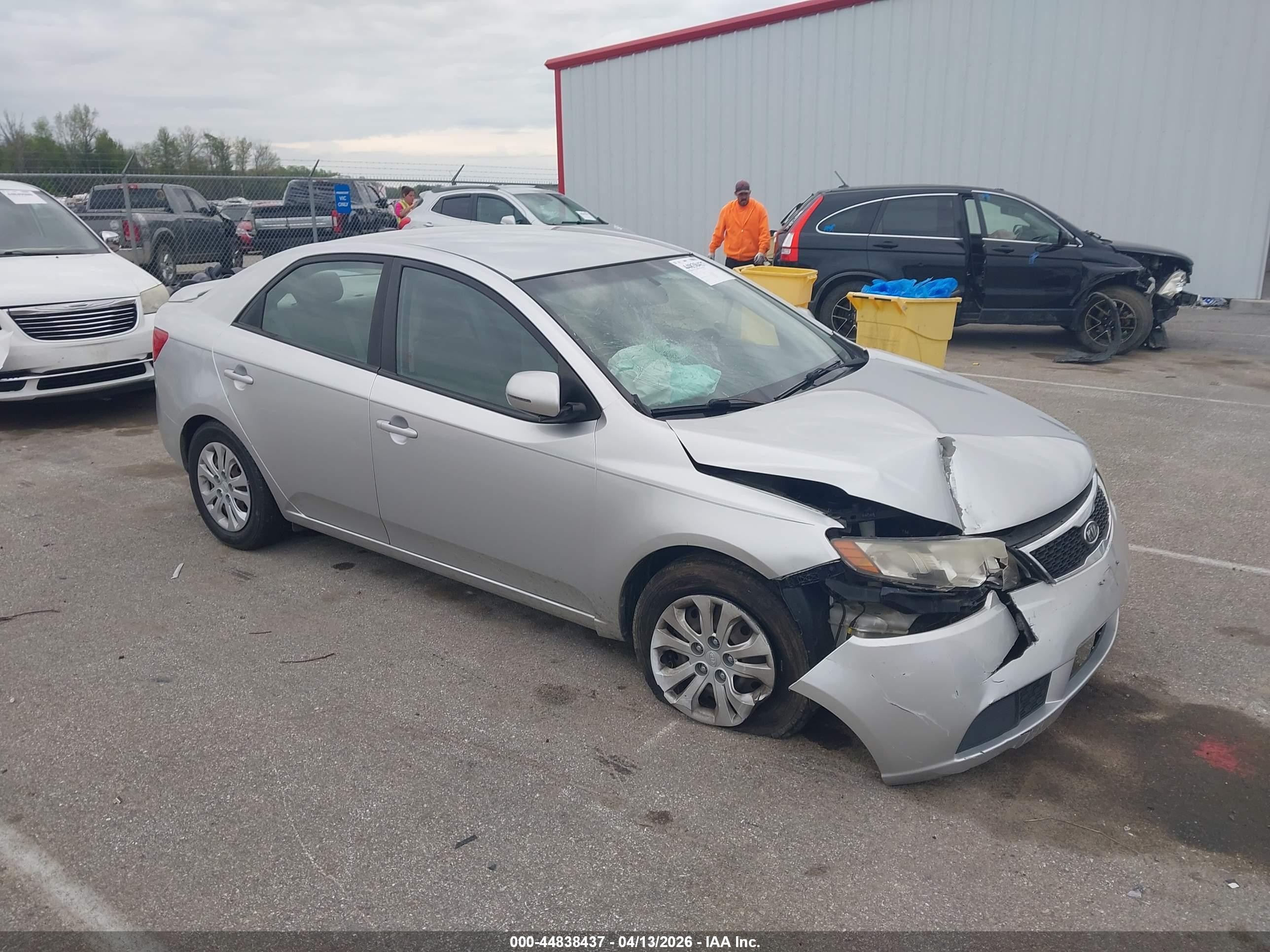 2012 Kia Forte Ex Silver vin: KNAFU4A27C5610133