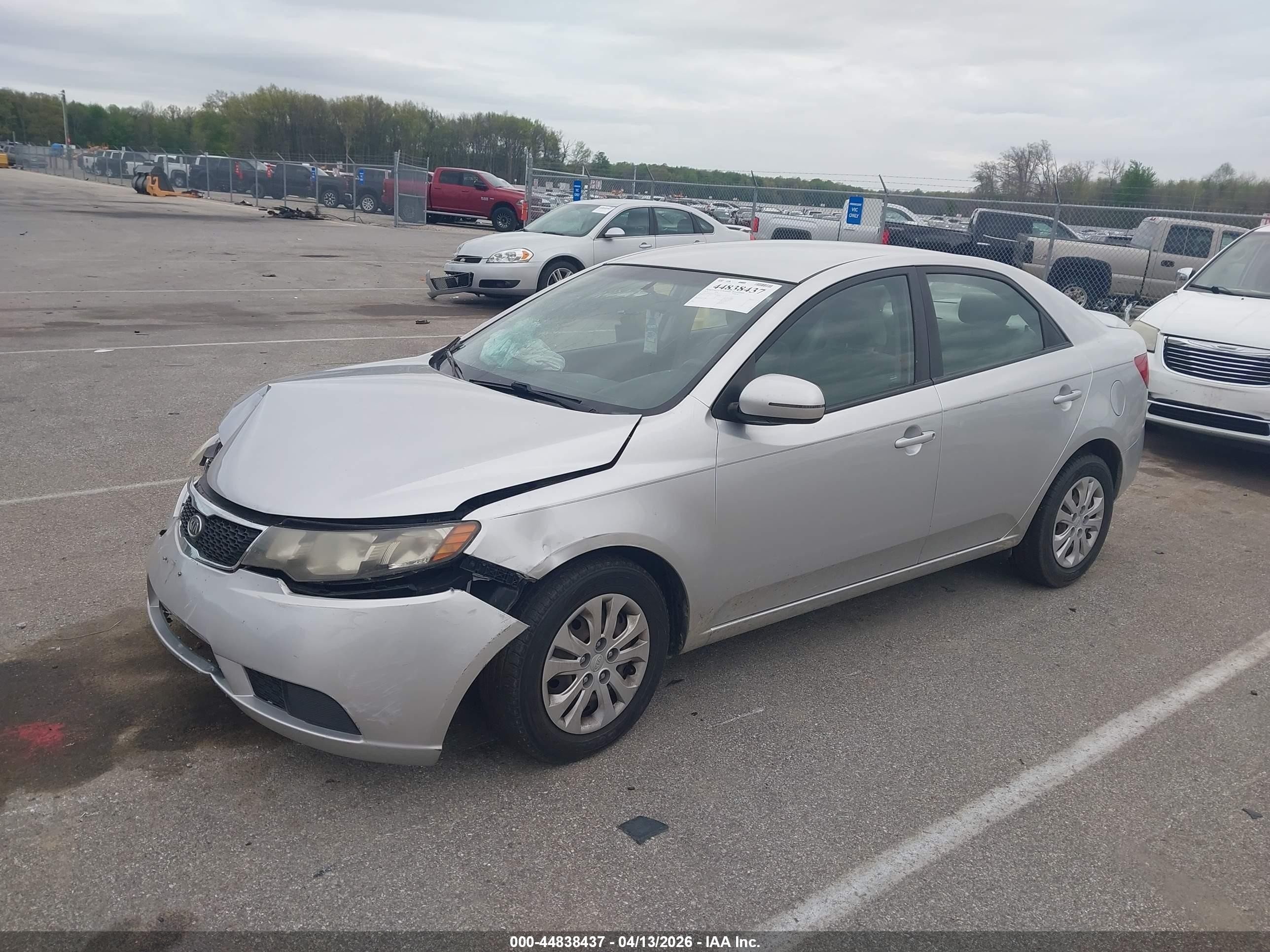 2012 Kia Forte Ex Silver vin: KNAFU4A27C5610133