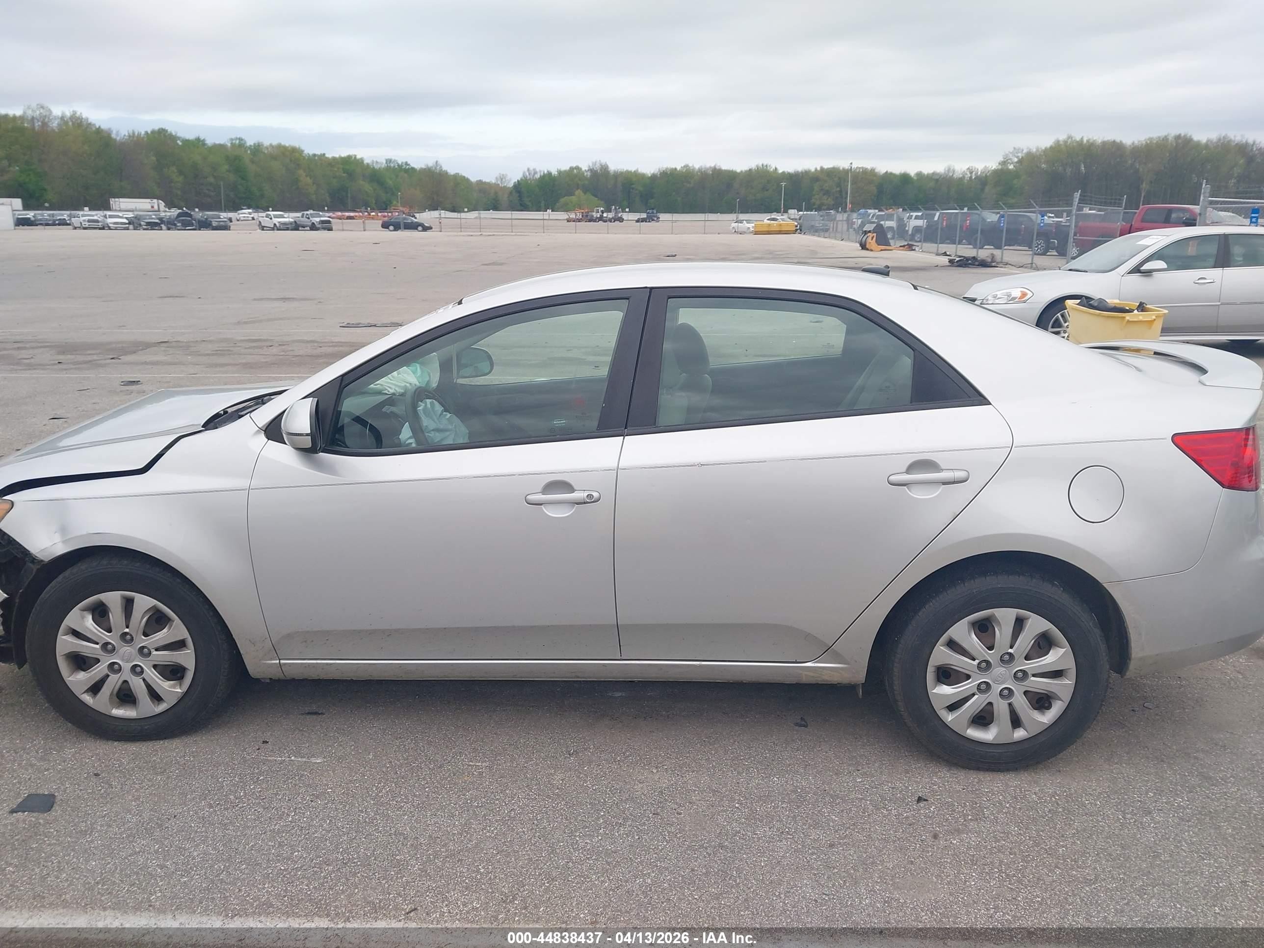 2012 Kia Forte Ex Silver vin: KNAFU4A27C5610133
