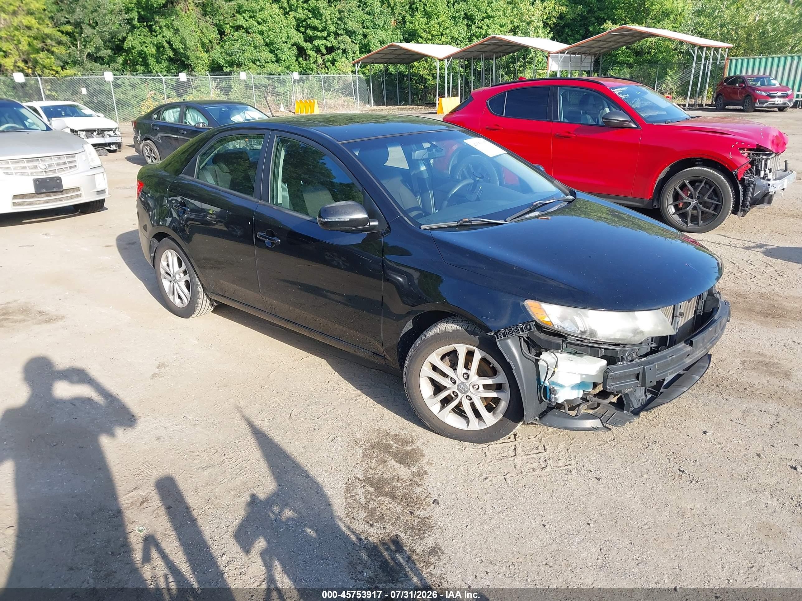 2012 Kia Forte Ex Black vin: KNAFU4A27C5625635