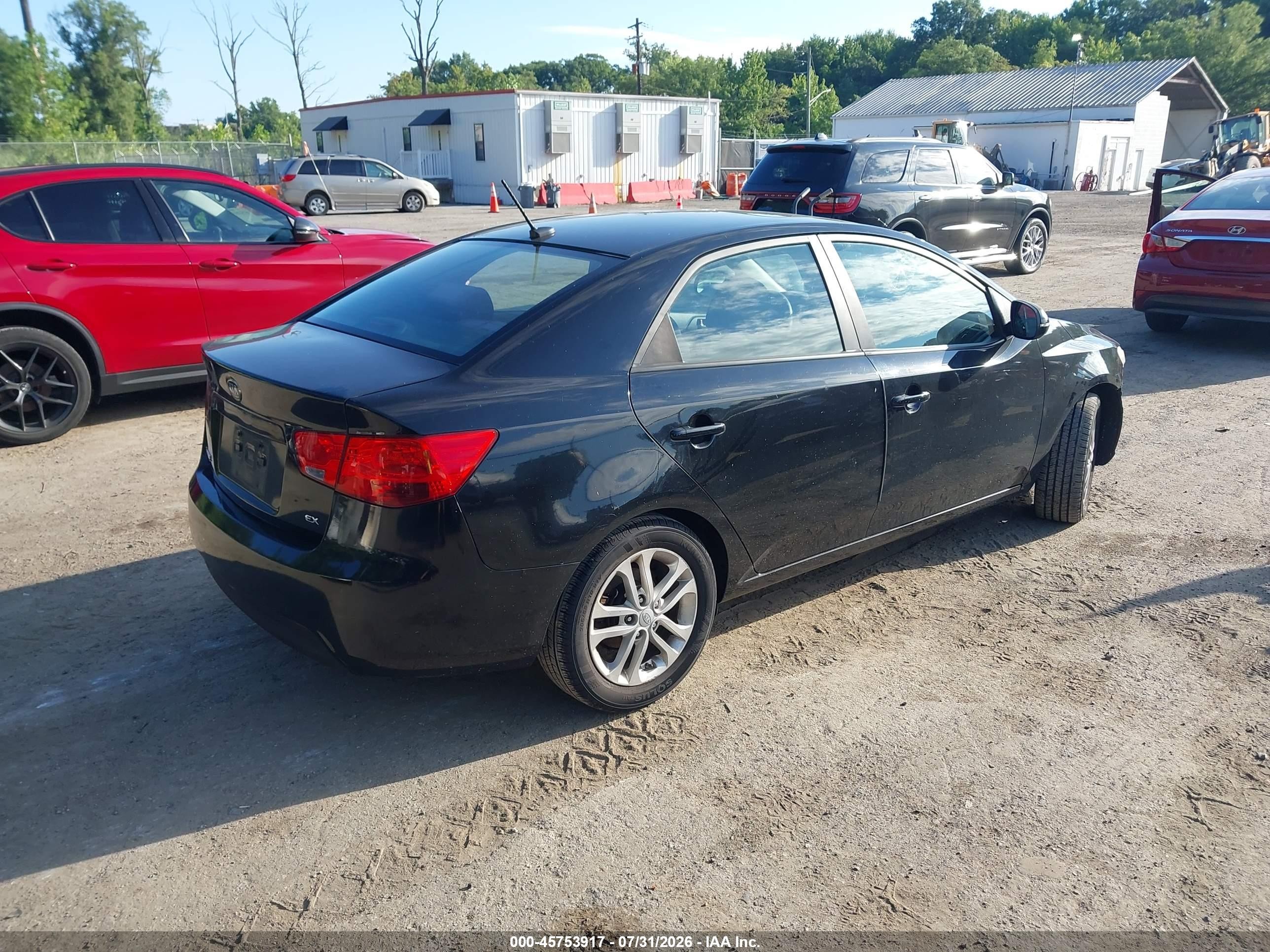 2012 Kia Forte Ex Black vin: KNAFU4A27C5625635