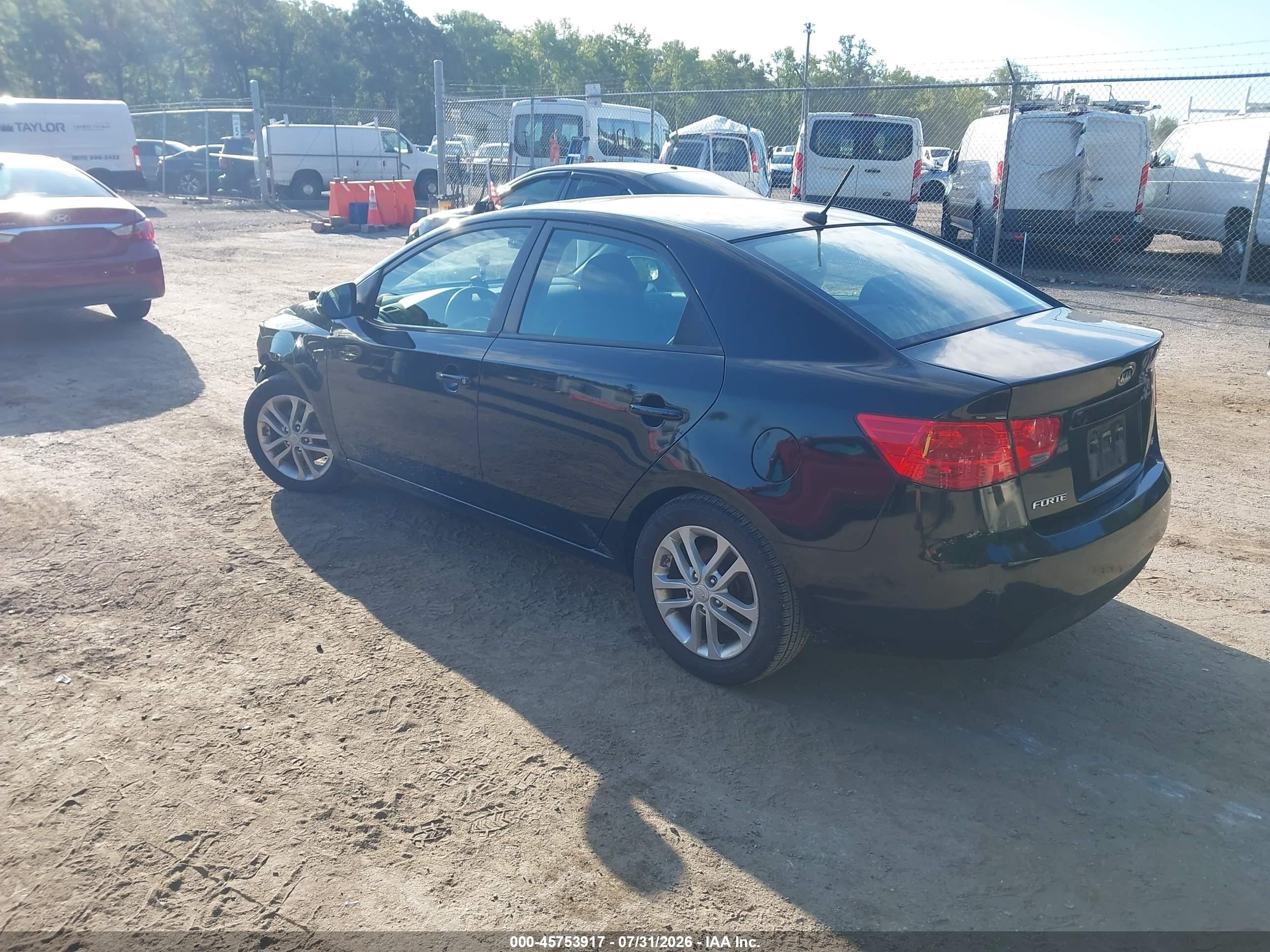 2012 Kia Forte Ex Black vin: KNAFU4A27C5625635