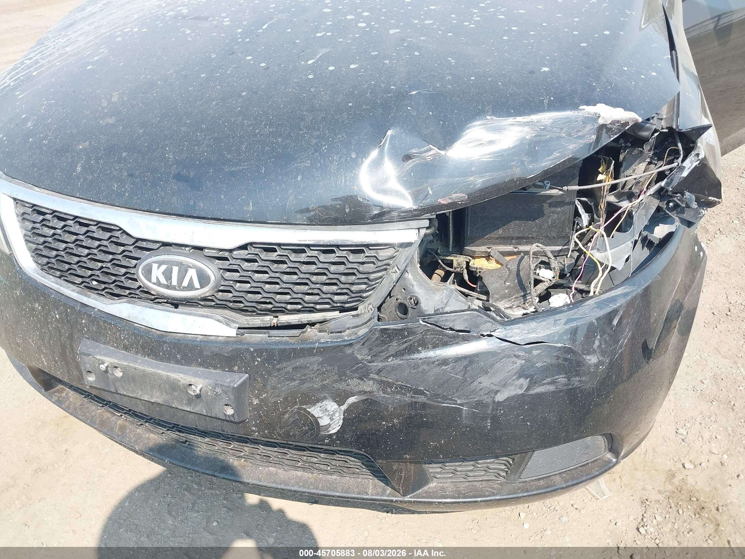 2013 Kia Forte Ex Black vin: KNAFU4A27D5712386