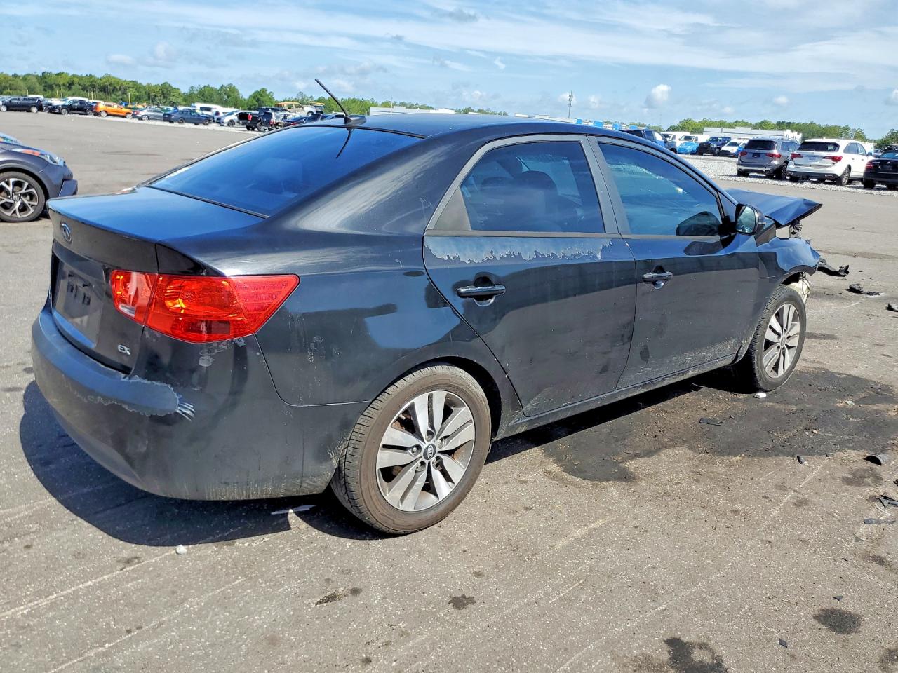 2013 Kia Forte Ex Black vin: KNAFU4A27D5719158