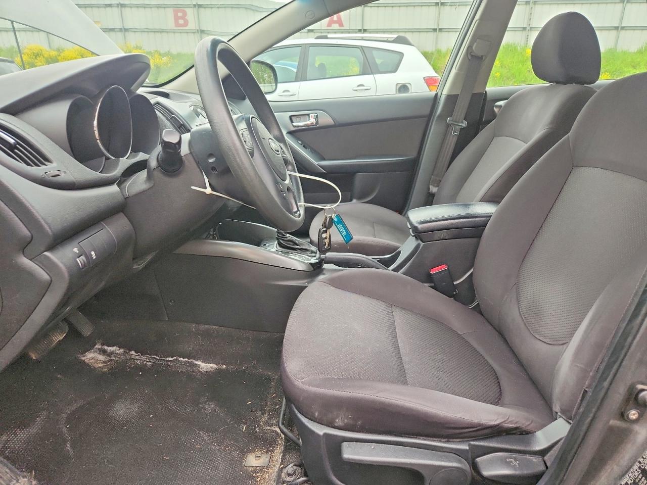 2013 Kia Forte Ex Gray vin: KNAFU4A27D5724117