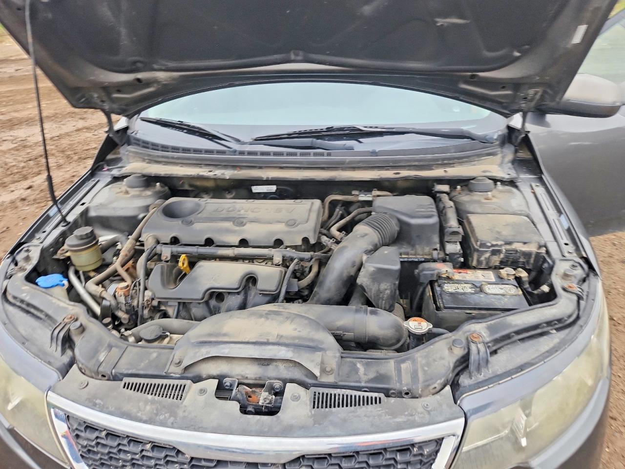 2013 Kia Forte Ex Gray vin: KNAFU4A27D5724117