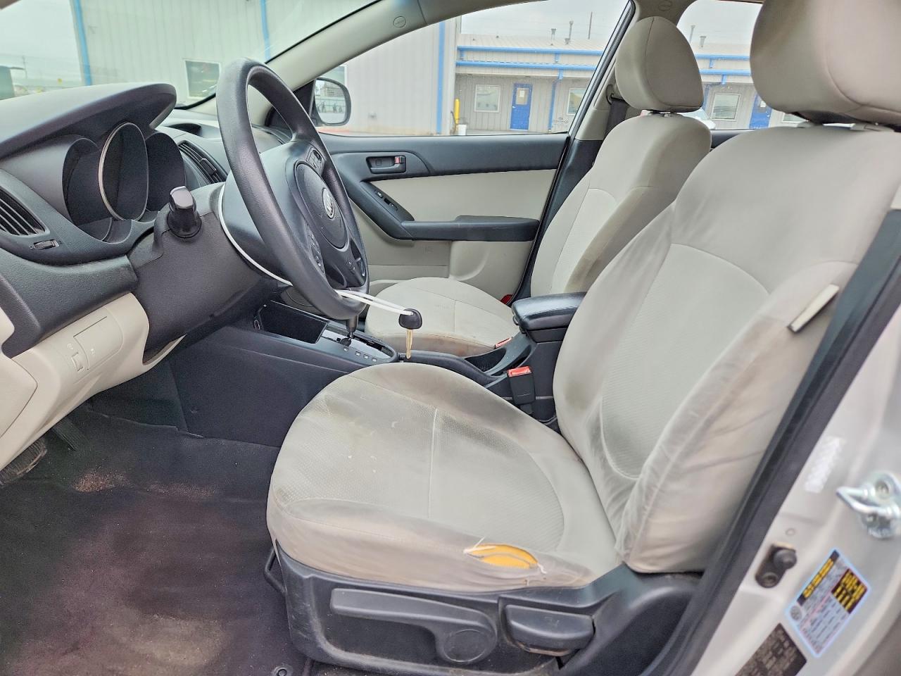 2010 Kia Forte Ex Silver vin: KNAFU4A28A5060678