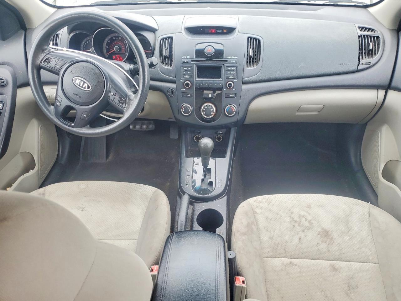 2010 Kia Forte Ex Gray vin: KNAFU4A28A5173577