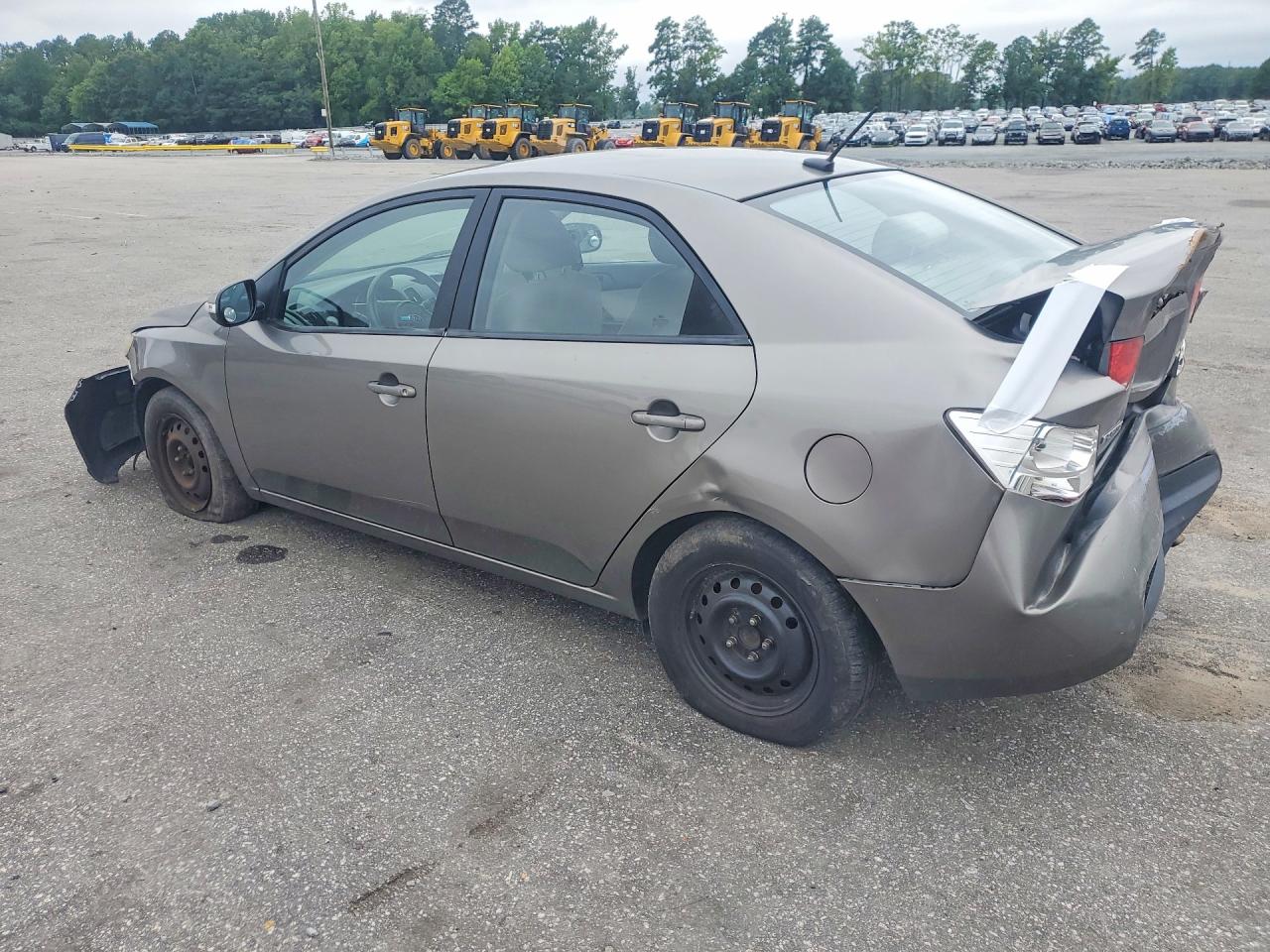 2010 Kia Forte Ex Gray vin: KNAFU4A28A5173577